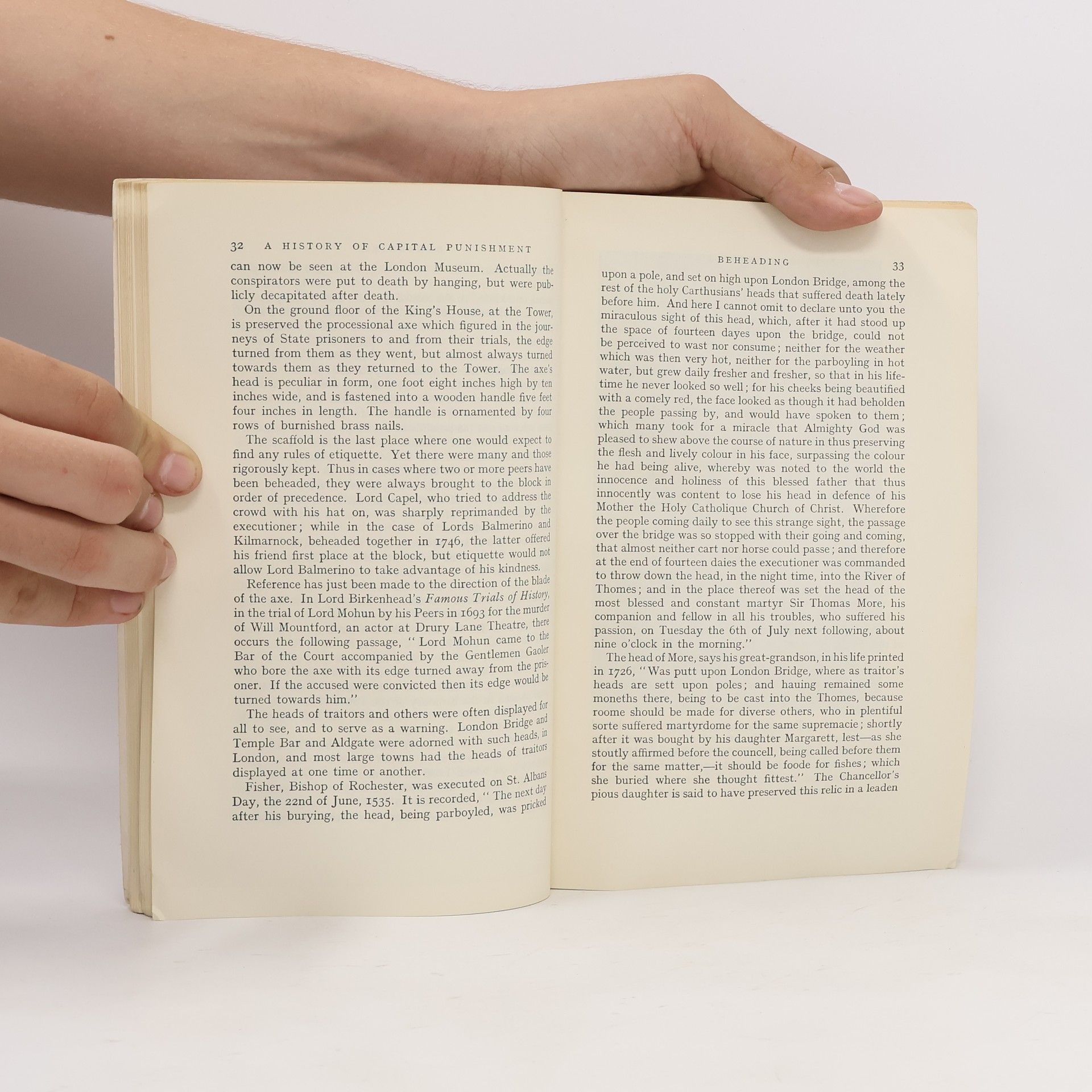 John Laurence  A History of Capital Punishment