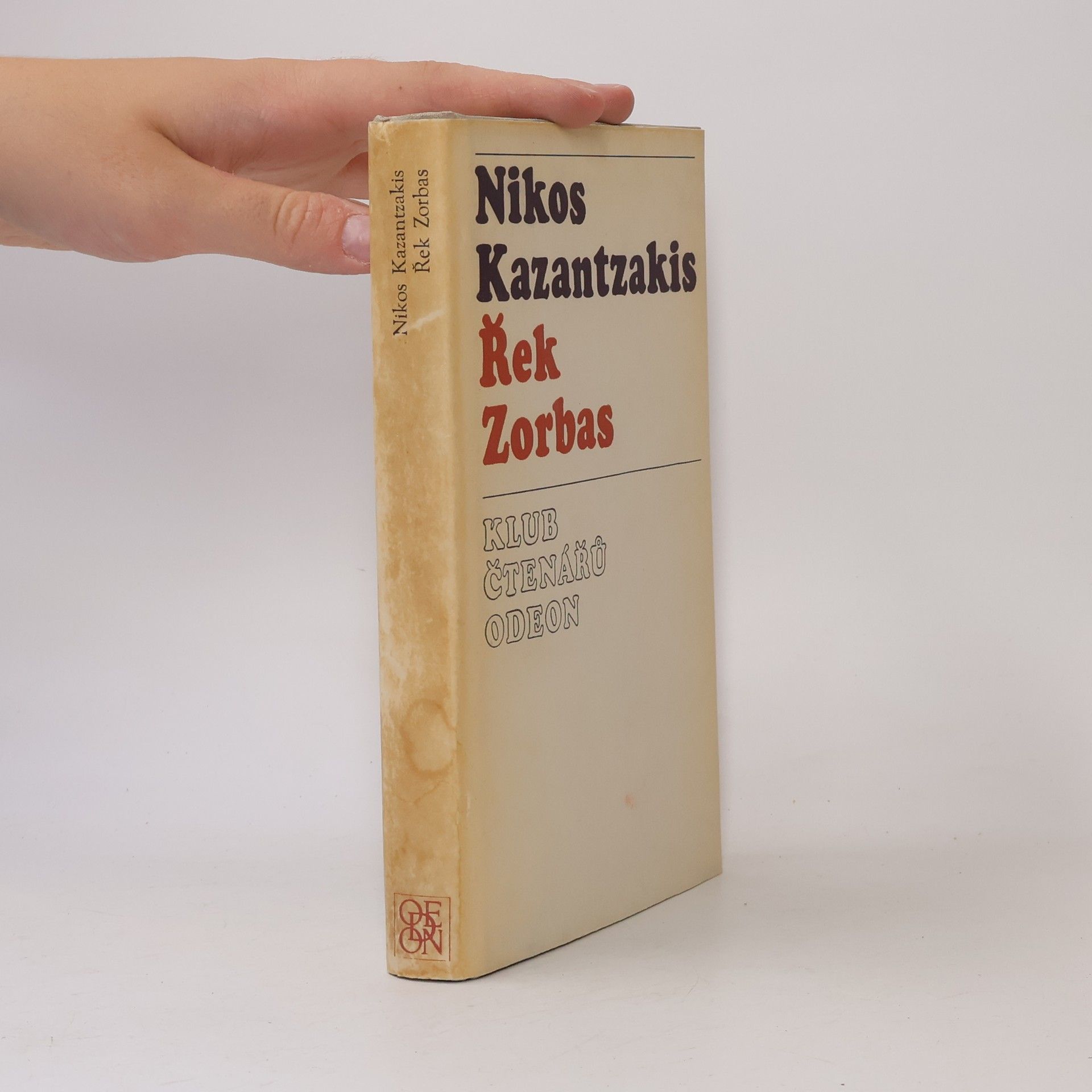 Nikos Kazantzakis Řek Zorbas