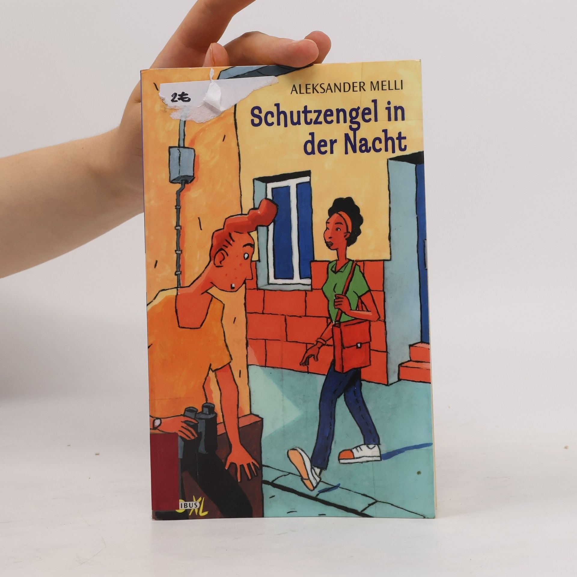 Aleksander Melli Schutzengel in der Nacht