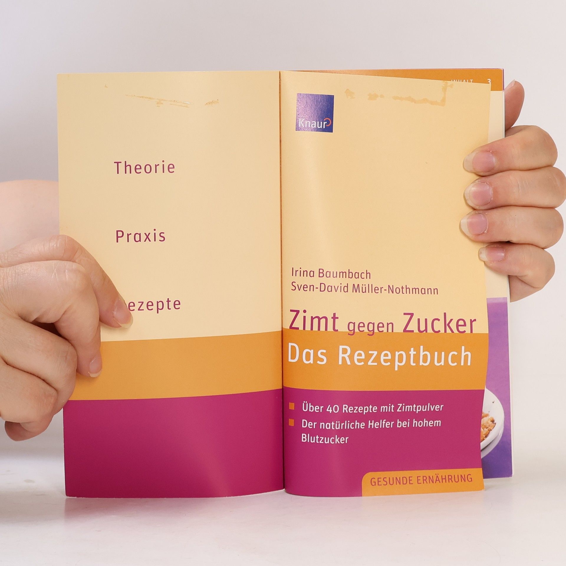 Sven-David Müller-Nothmann Zimt gegen Zucker - Das Rezeptebuch