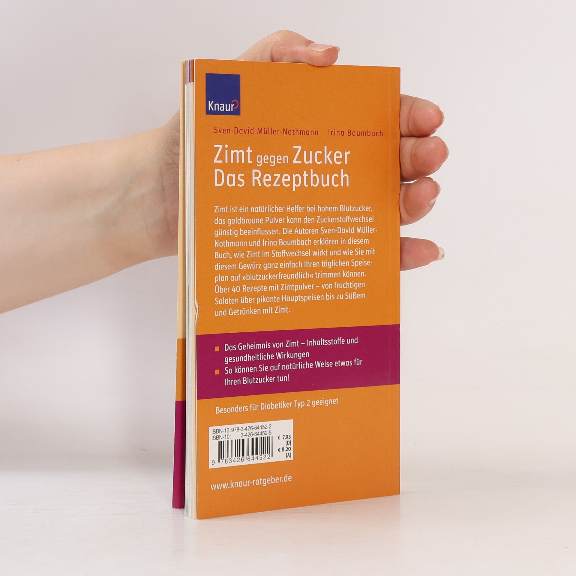 Sven-David Müller-Nothmann Zimt gegen Zucker - Das Rezeptebuch