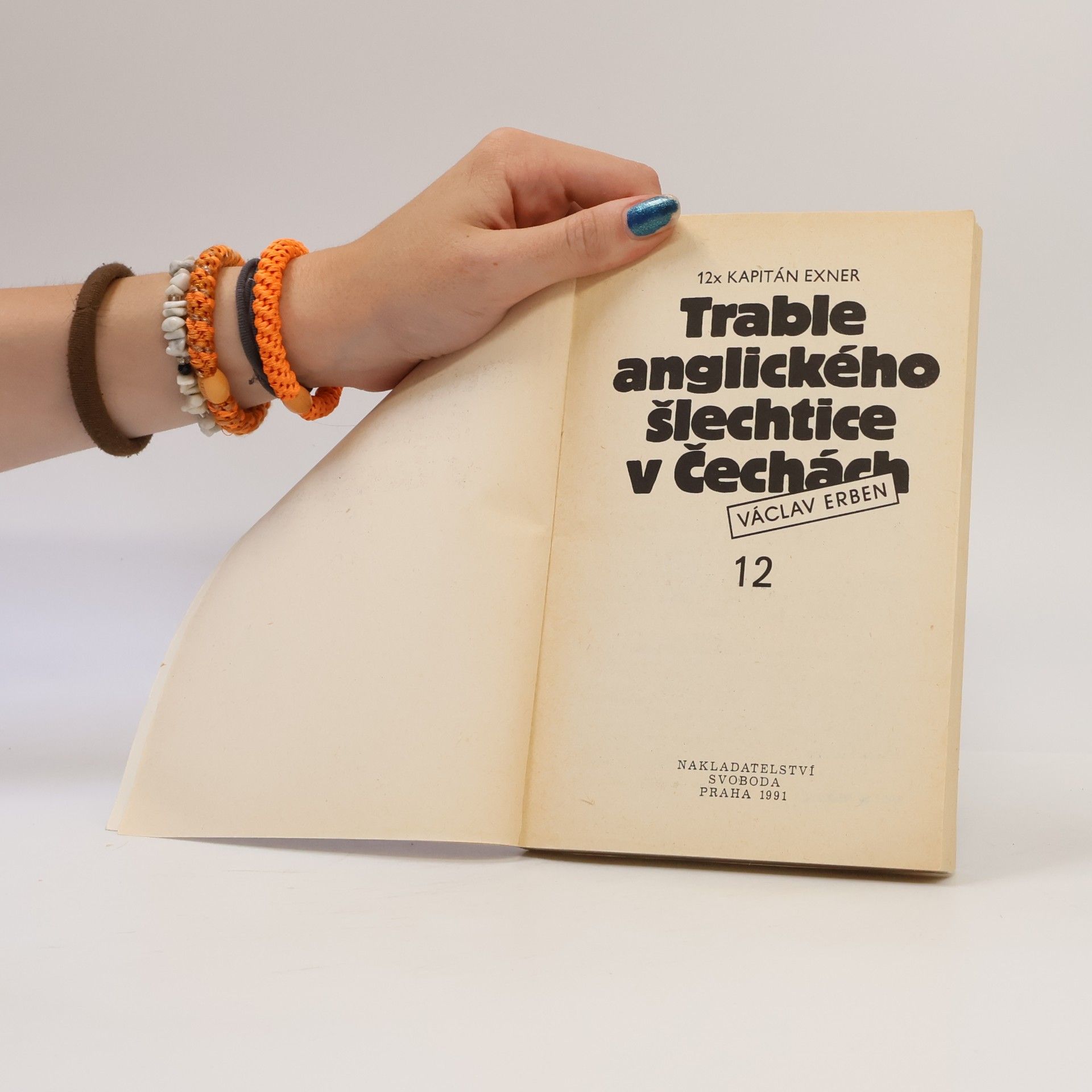Václav Erben Trable anglického šlechtice v Čechách