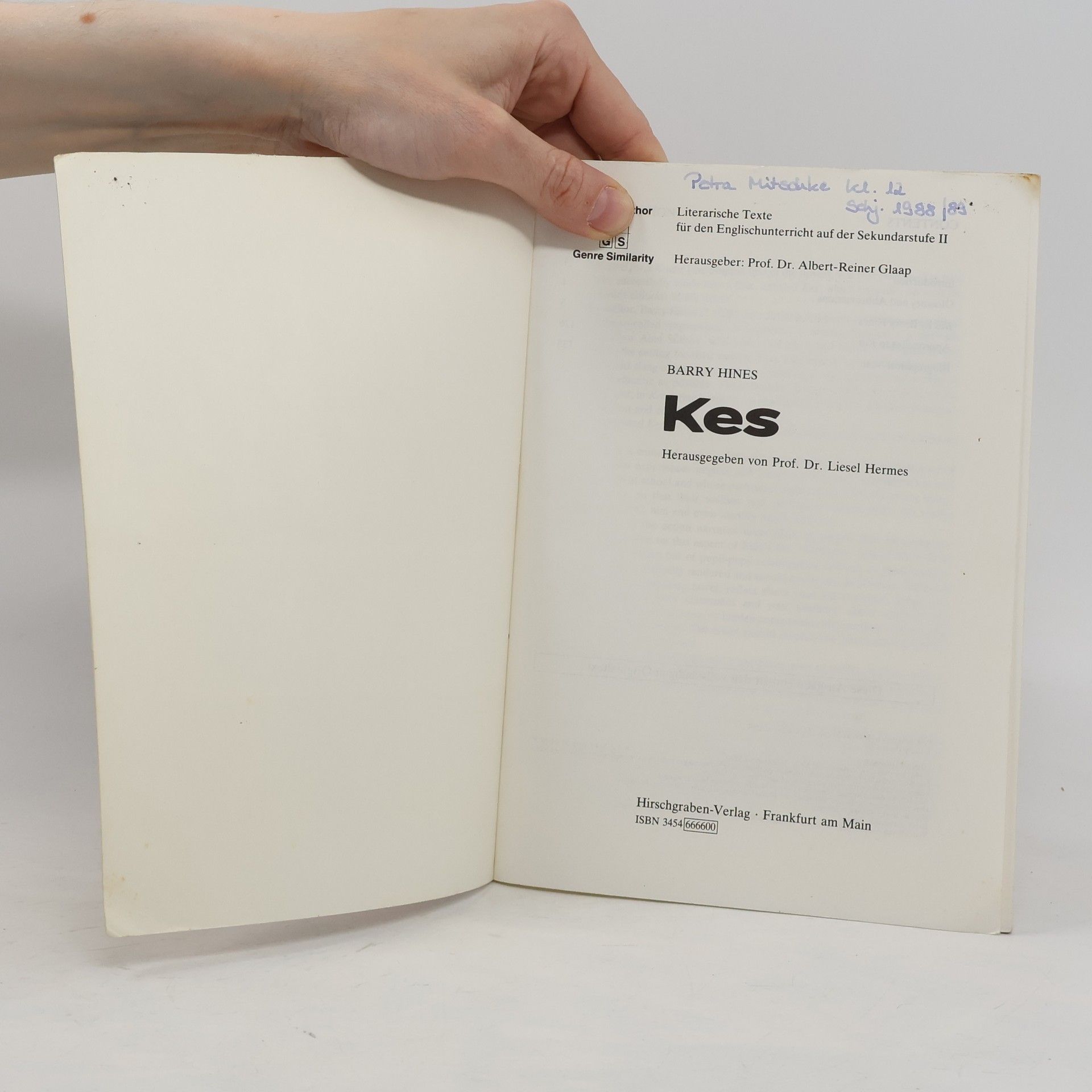 Barry Hines Kes