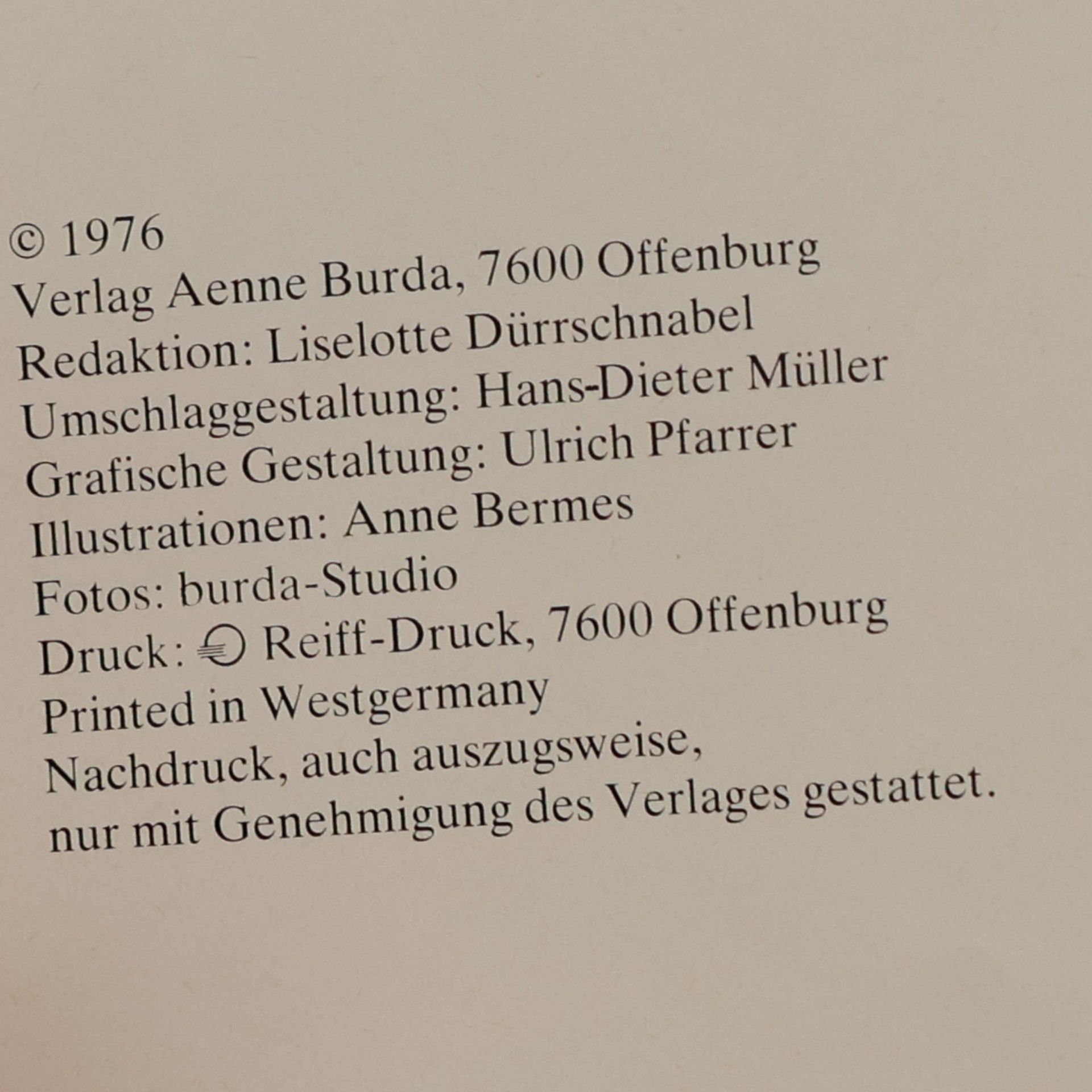 Various authors Perfekt Selbstschneidern