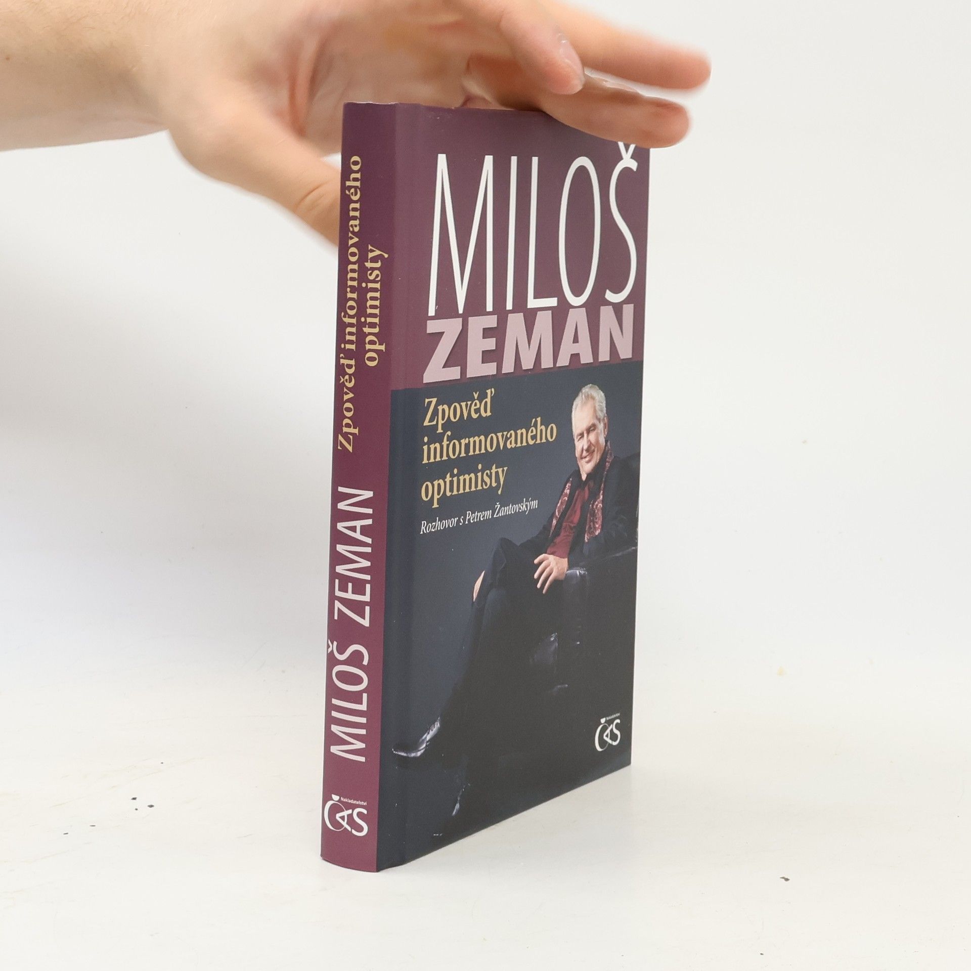 Petr Žantovský Zpověď informovaného optimisty : rozhovor s Petrem Žantovským
