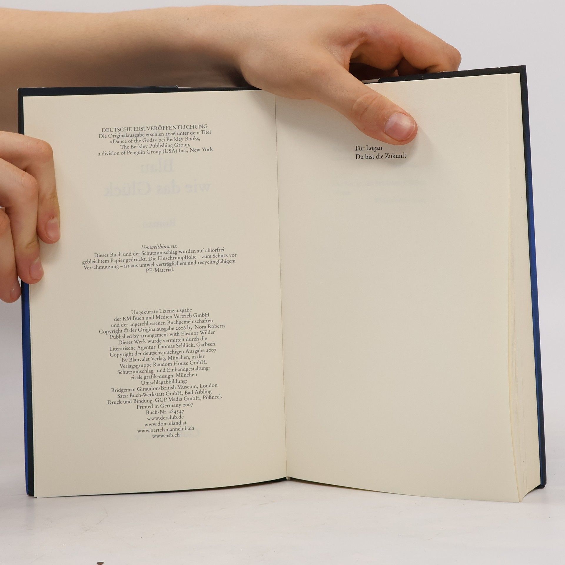 Nora Roberts Blau wie das Glück