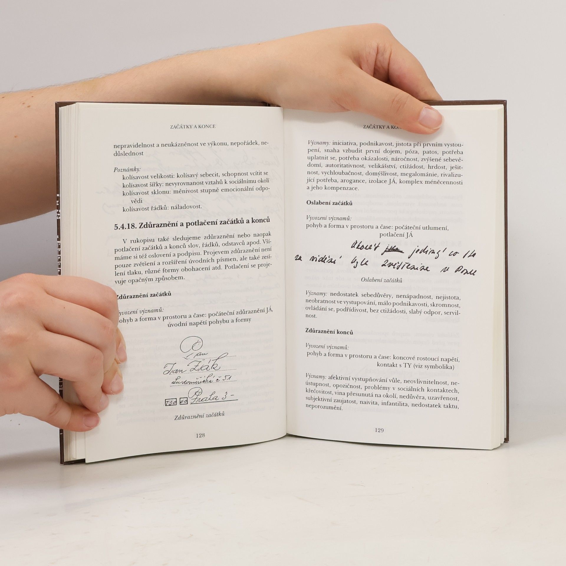 Jan Jeřábek Grafologie : Diagnostika osobnosti