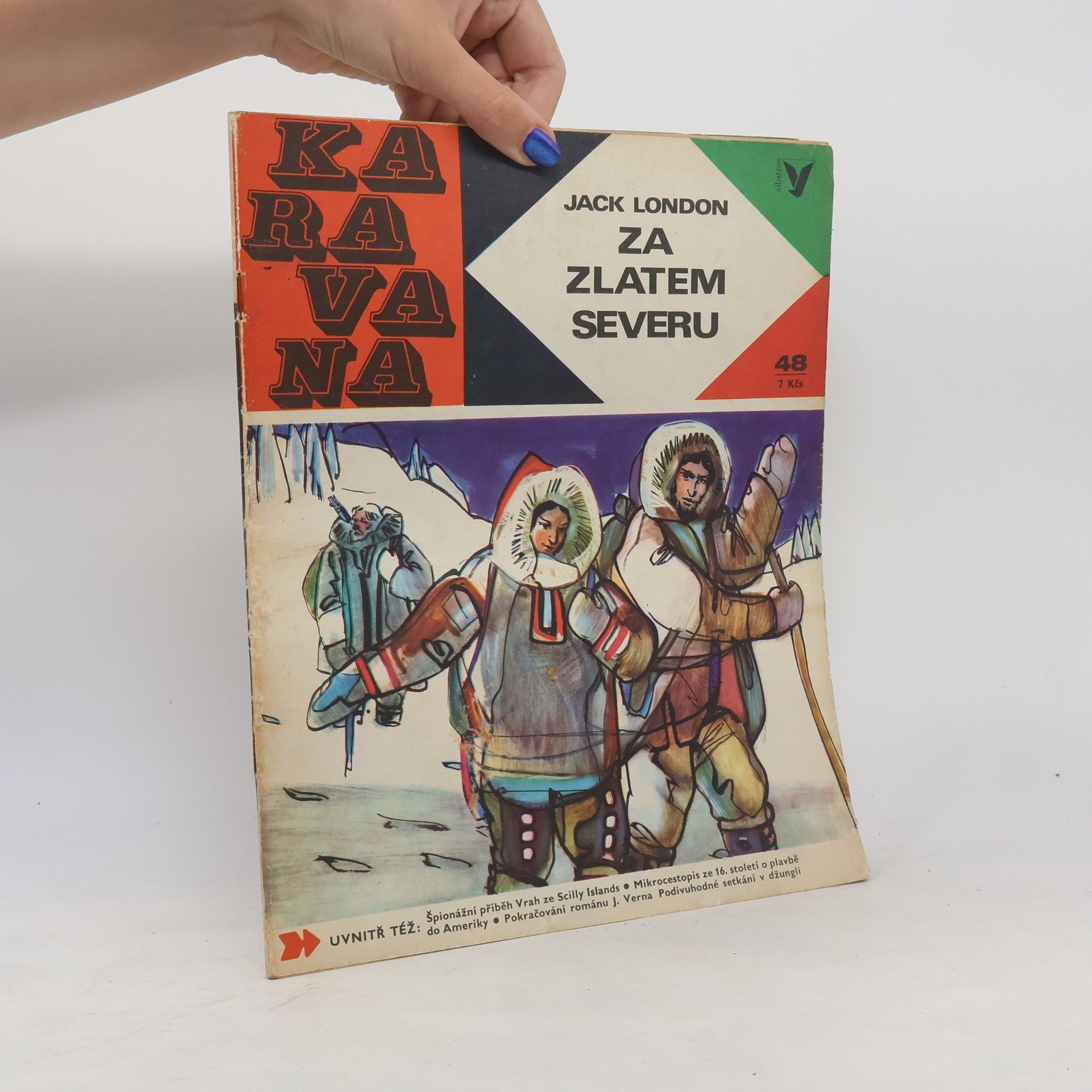 Jack London Karavana č. 48 - Za zlatem severu