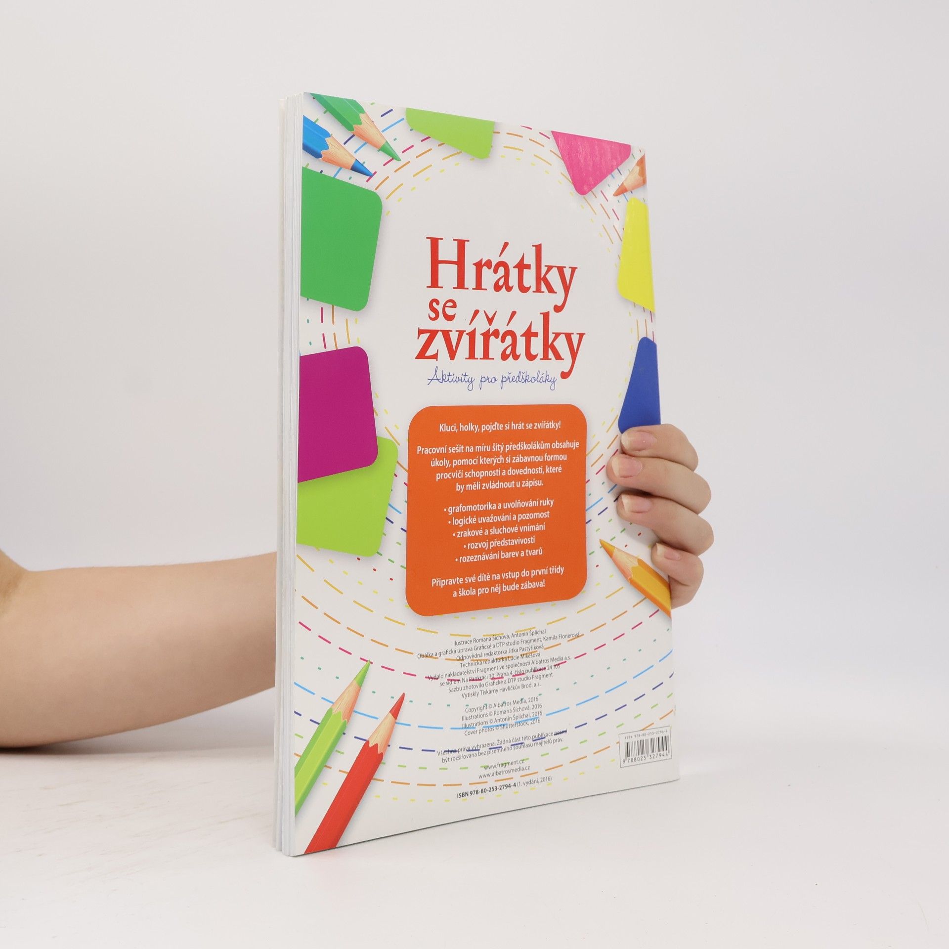 Romana Šíchová Hrátky se zvířátky : aktivity pro předškoláky