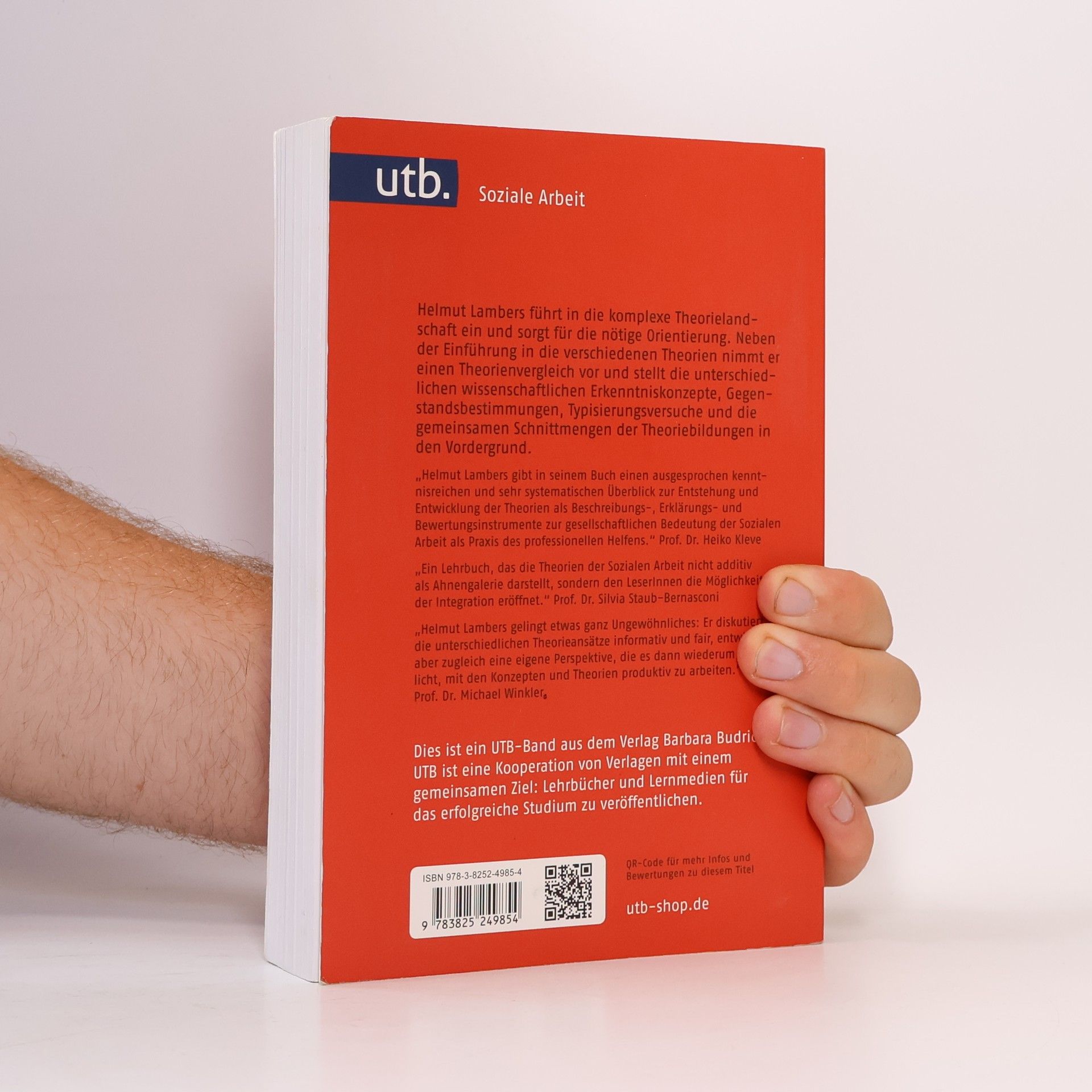 Helmut Lambers Theorien der Sozialen Arbeit - 4. Auflage