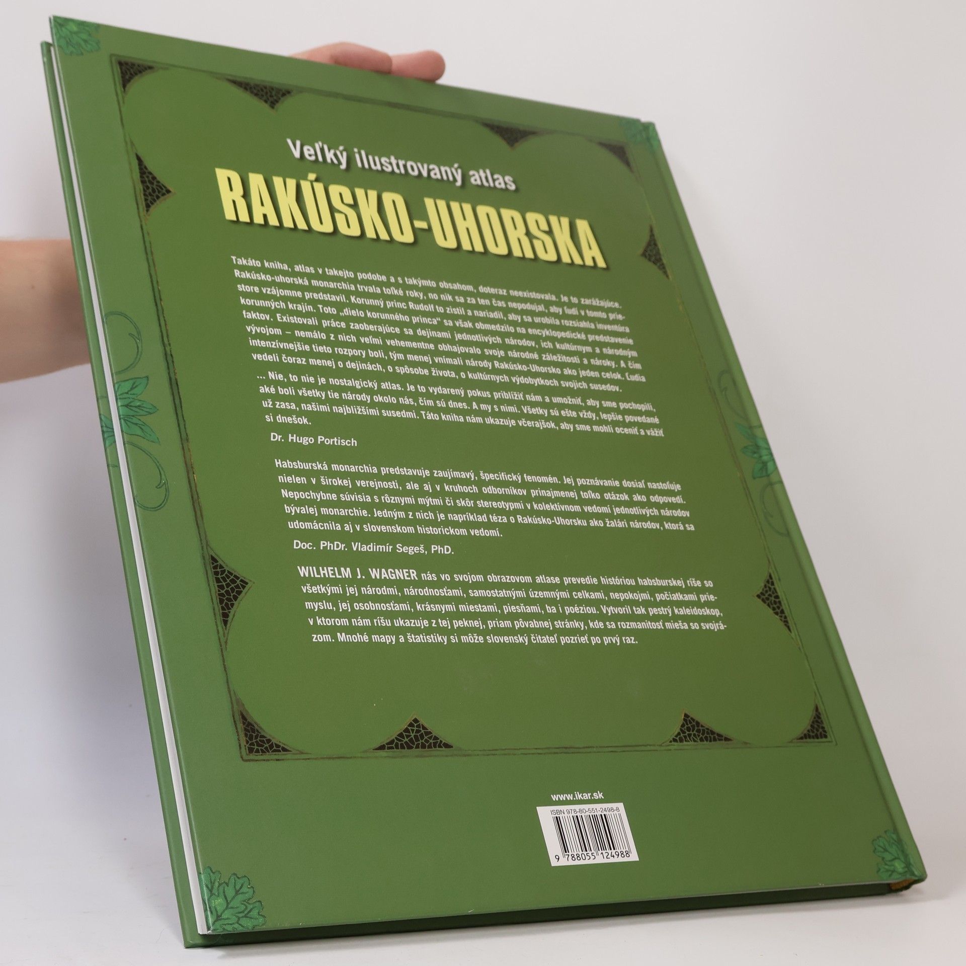 Wilhelm J. Wagner Veľký ilustrovaný atlas Rakúsko-Uhorska