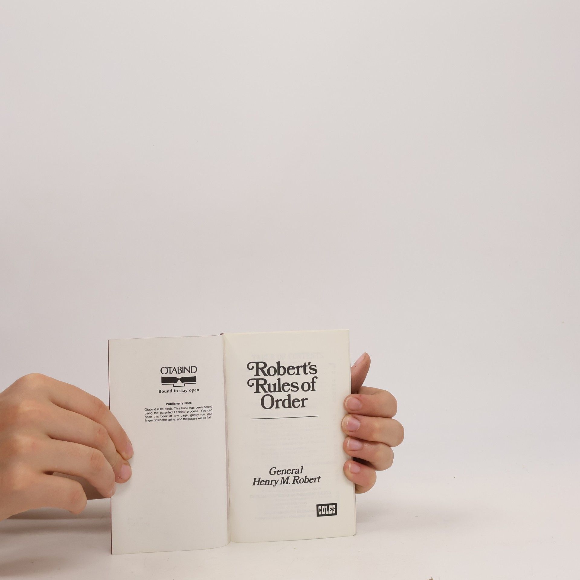 Henry Martyn Robert Robert's Rules of Order