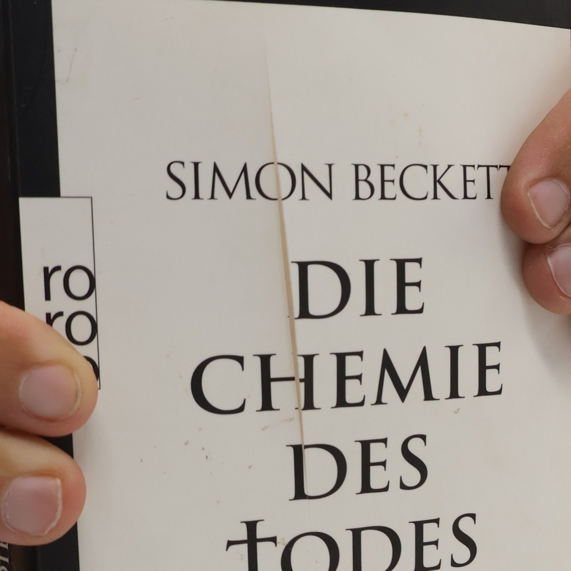 Simon Beckett Die Chemie des Todes