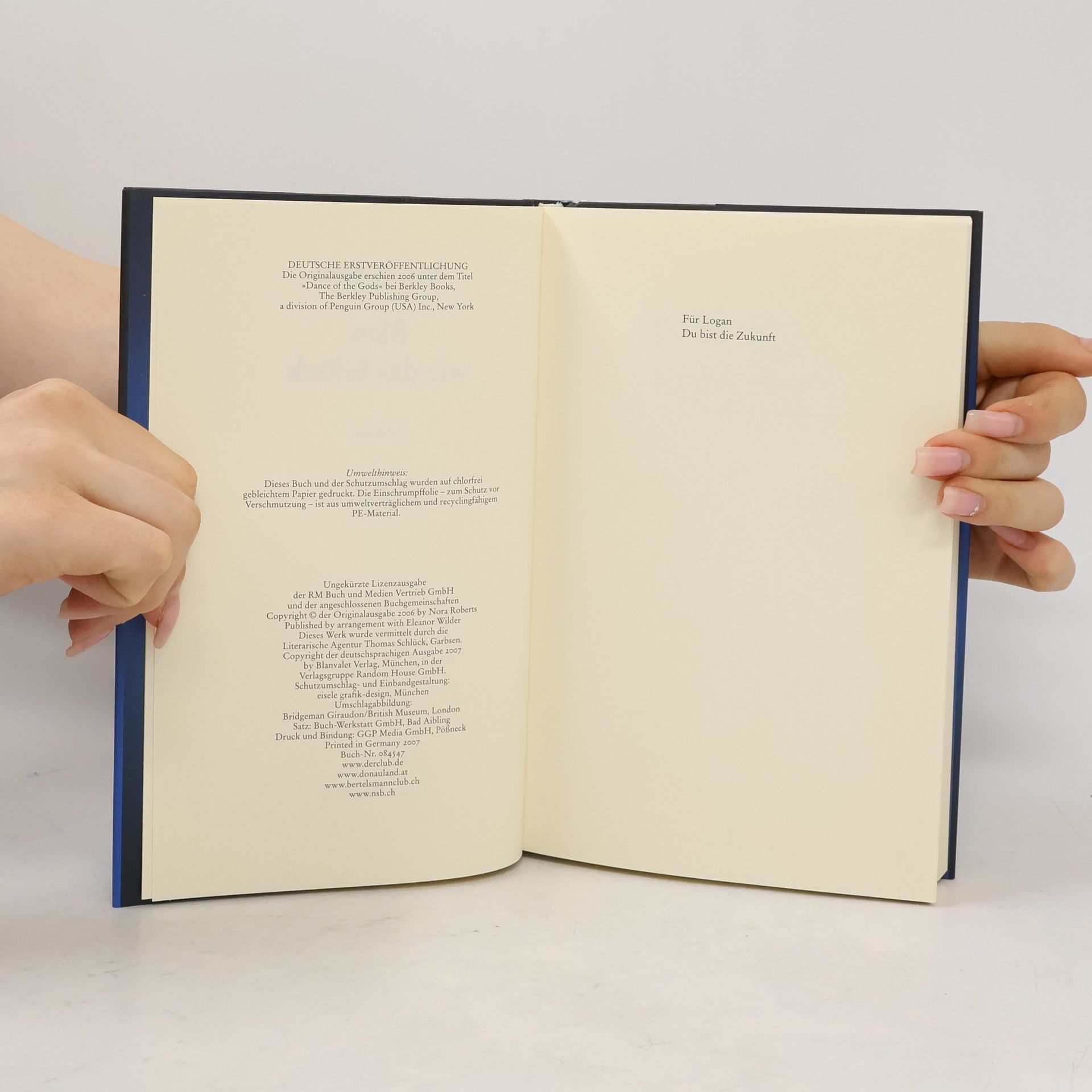Nora Roberts Blau wie das Glück