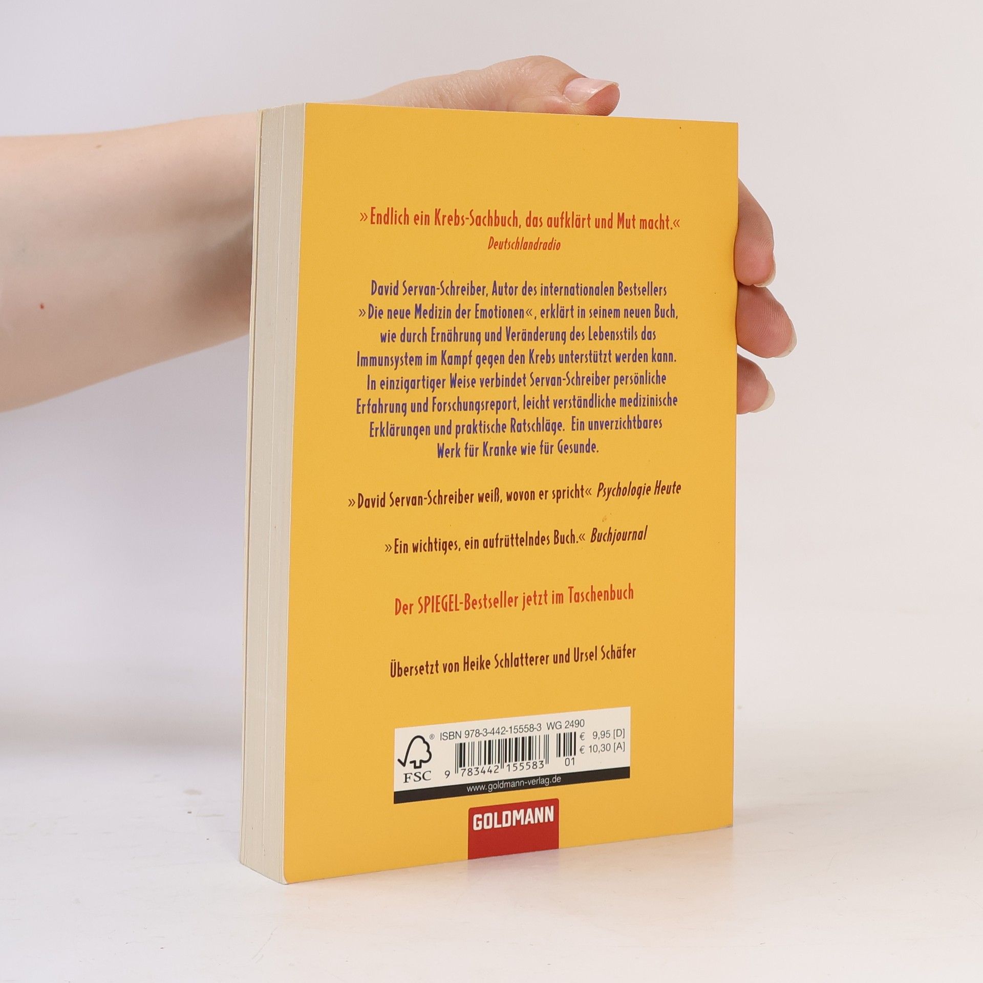 David Servan Schreiber Das Antikrebs-Buch