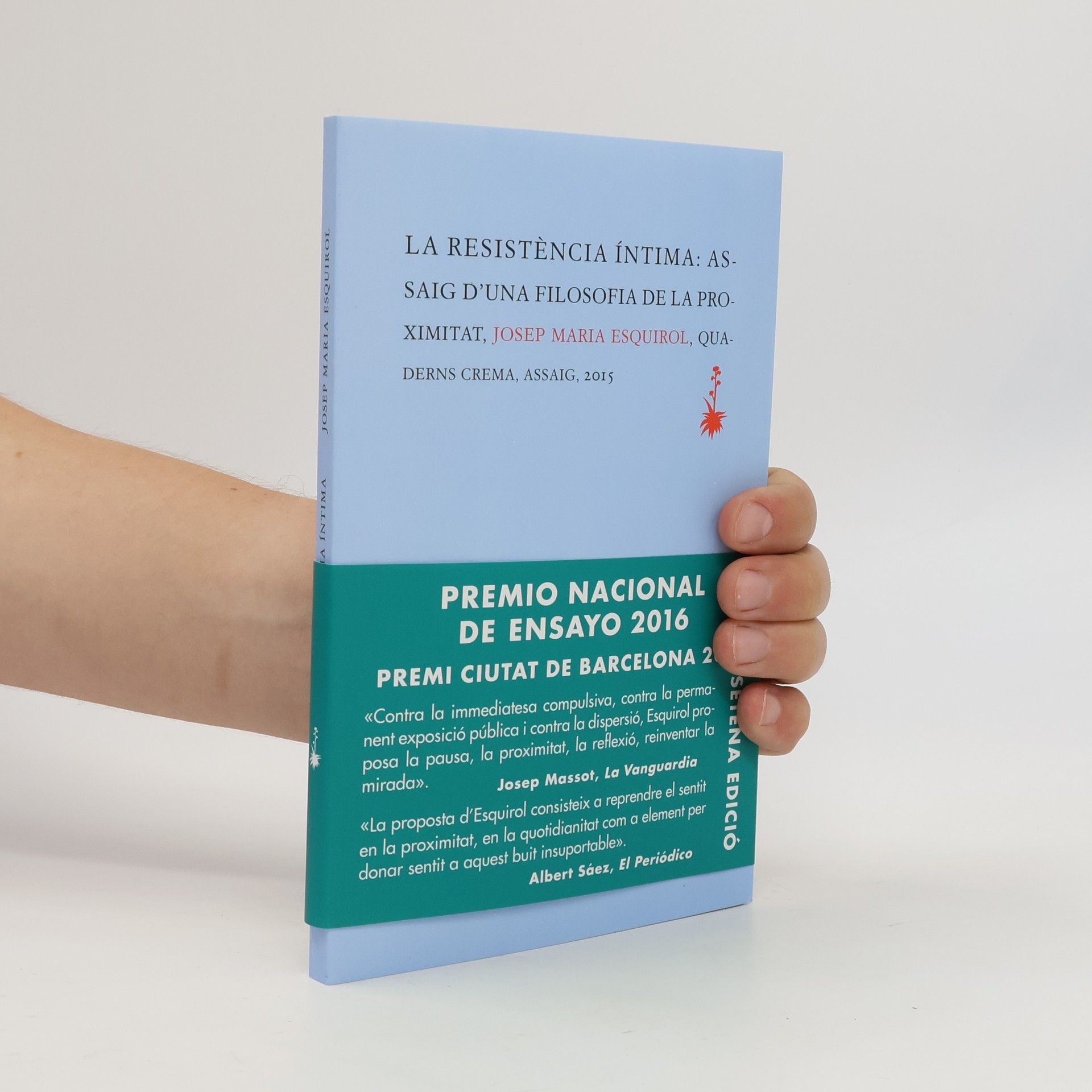 Josep Maria Esquirol La resistència íntima