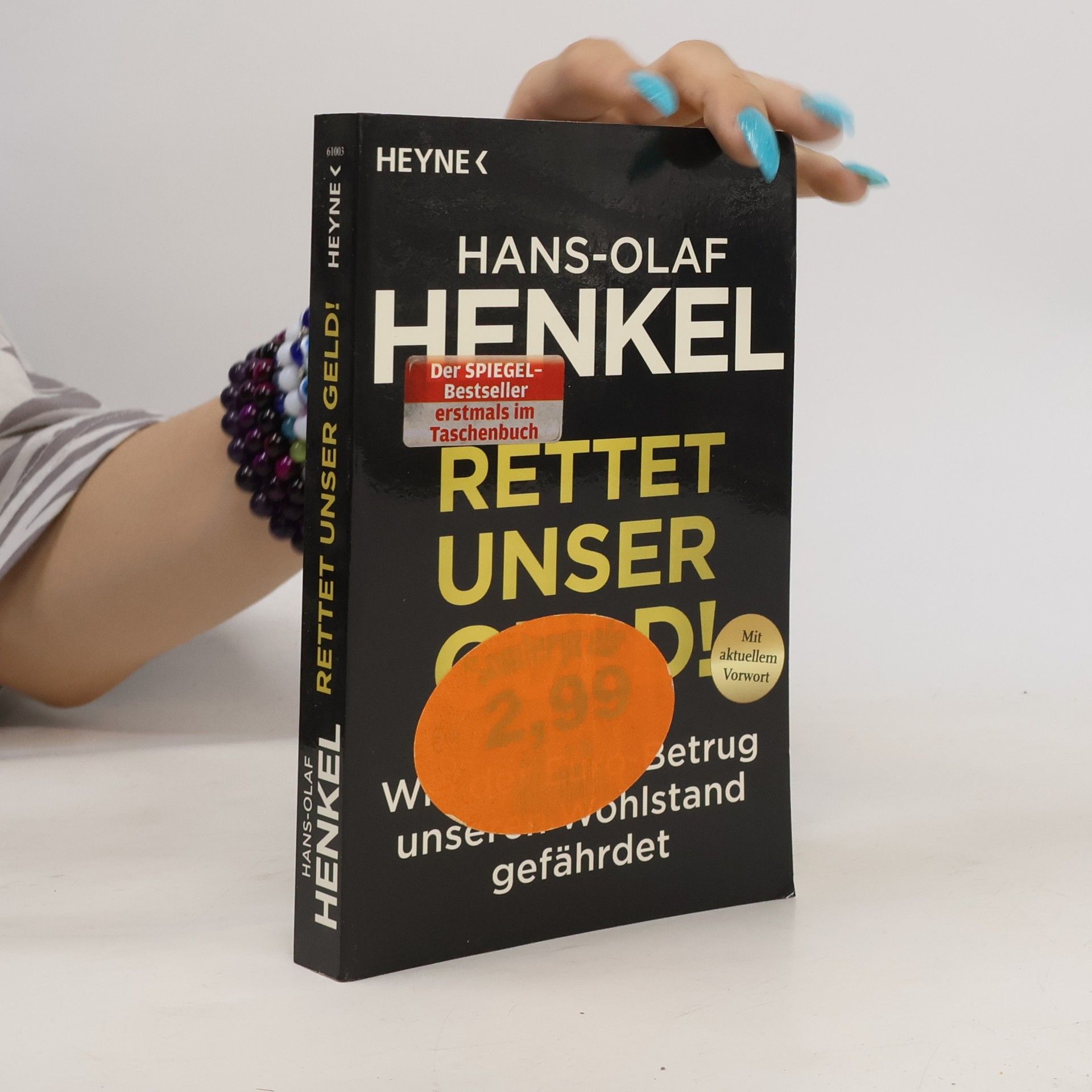 Hans-Olaf Henkel Rettet unser Geld!
