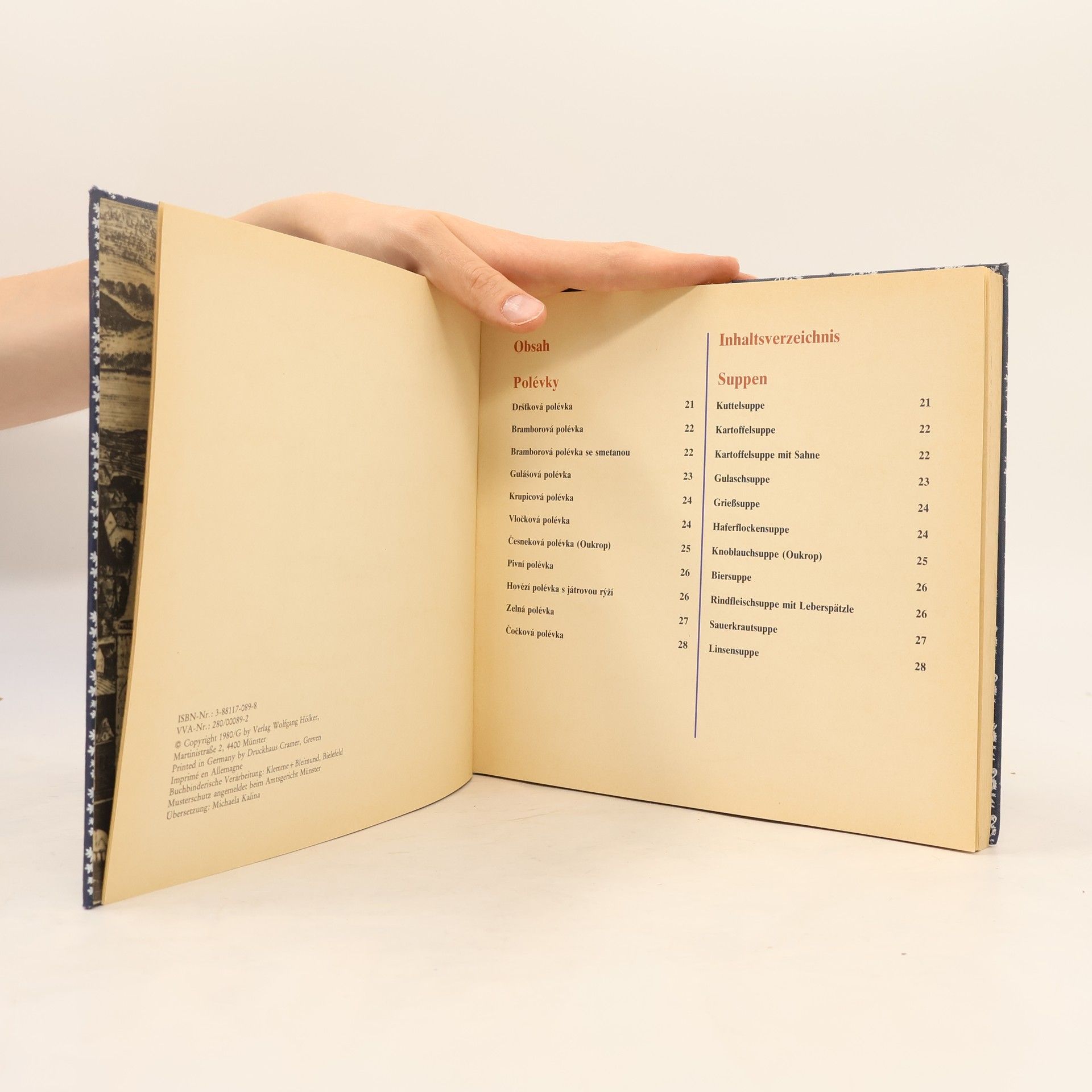 Sonja Kalina Československá kuchařka. Das Kochbuch aus der Tschechoslowakei