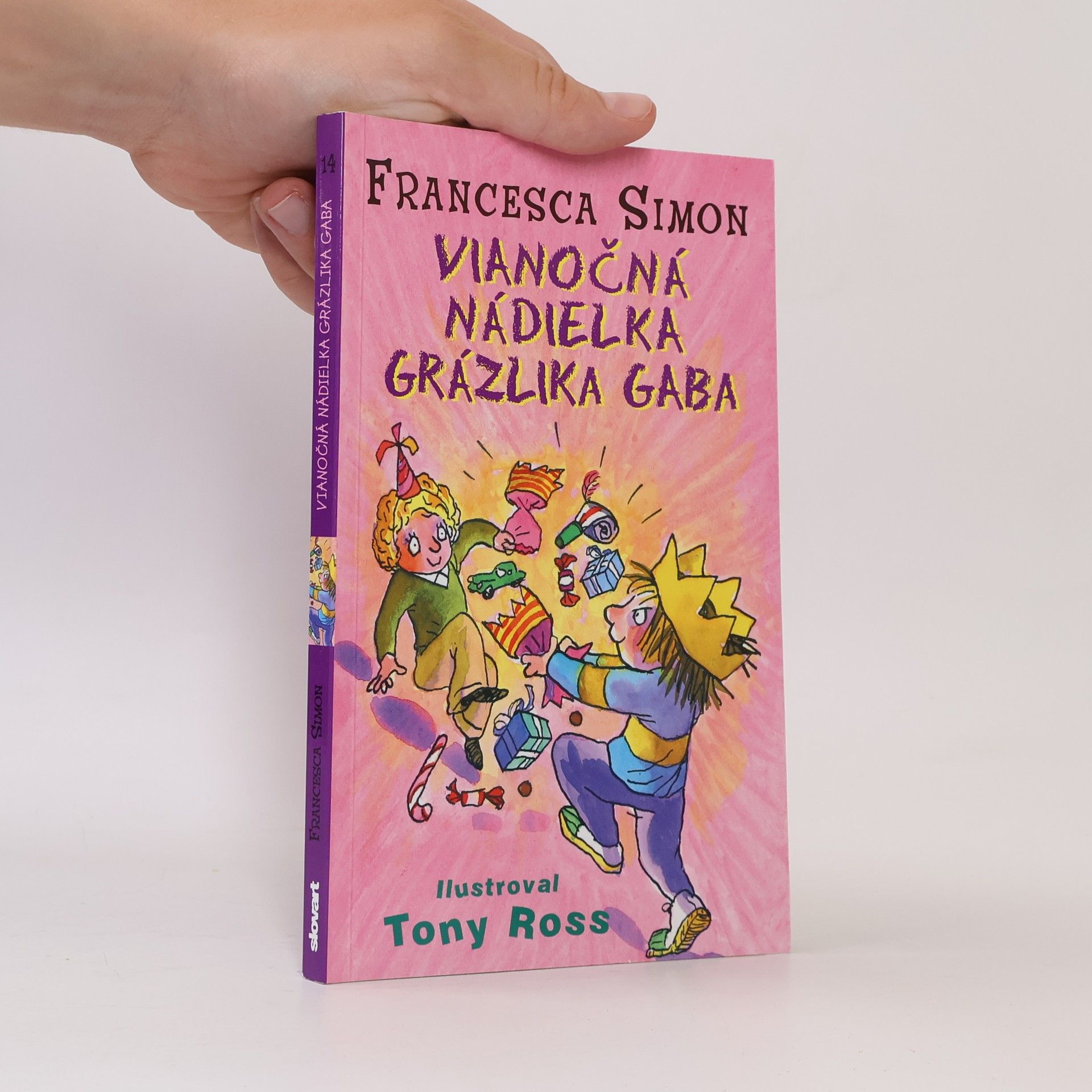 Francesca Simon Vianočná nádielka Grázlika Gaba