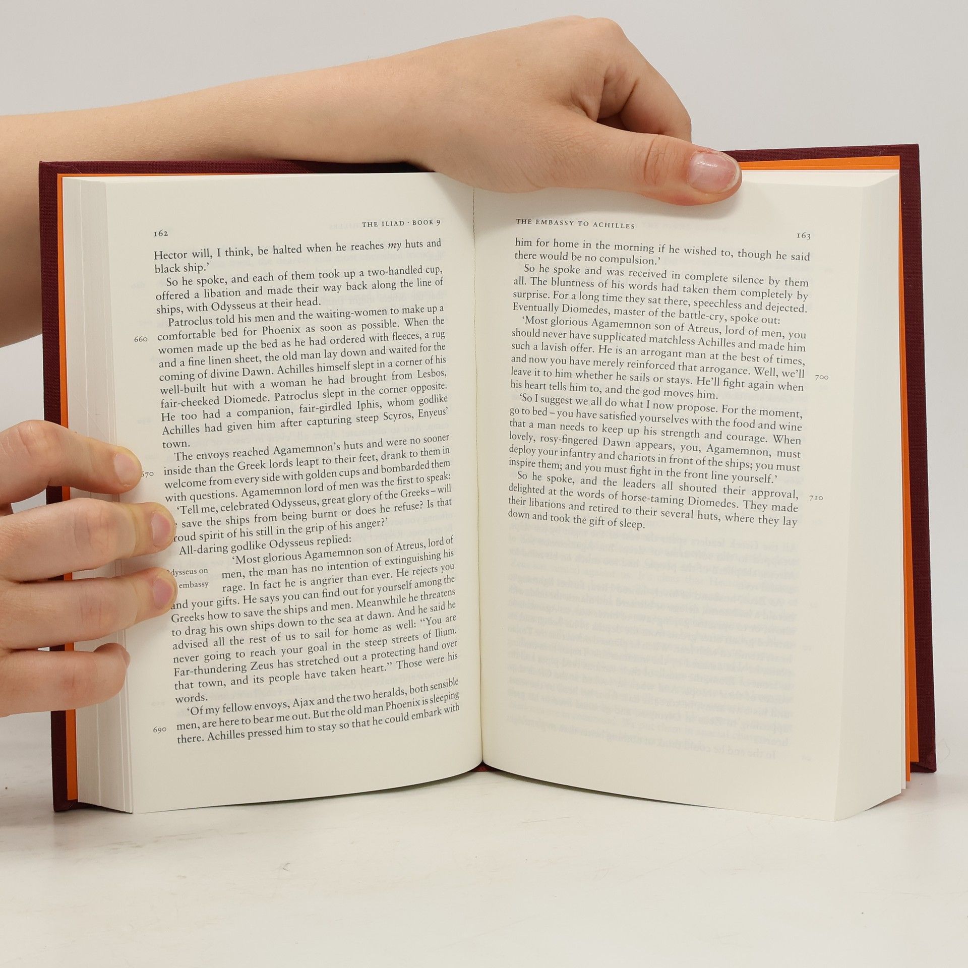 Homér The Iliad. Ilias, englische Ausgabe