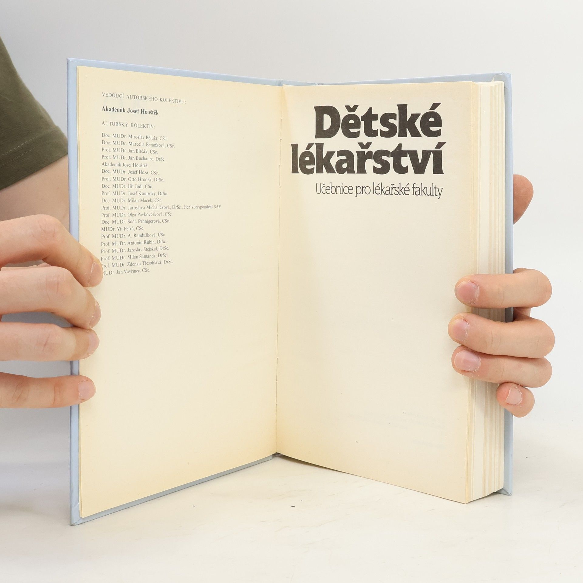 Houštěk Josef a. kol Dětské lékařství