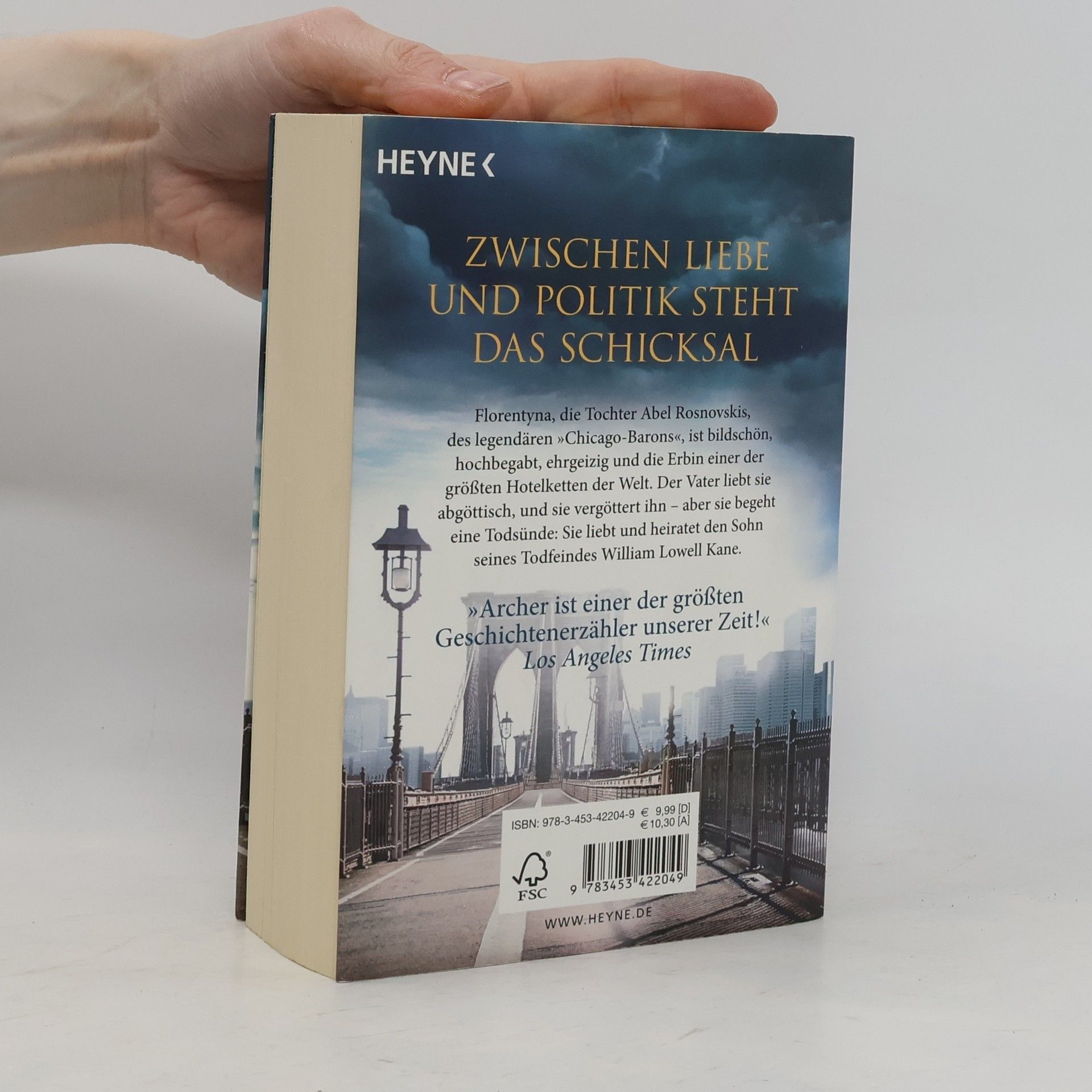Jeffrey Archer Abels Tochter