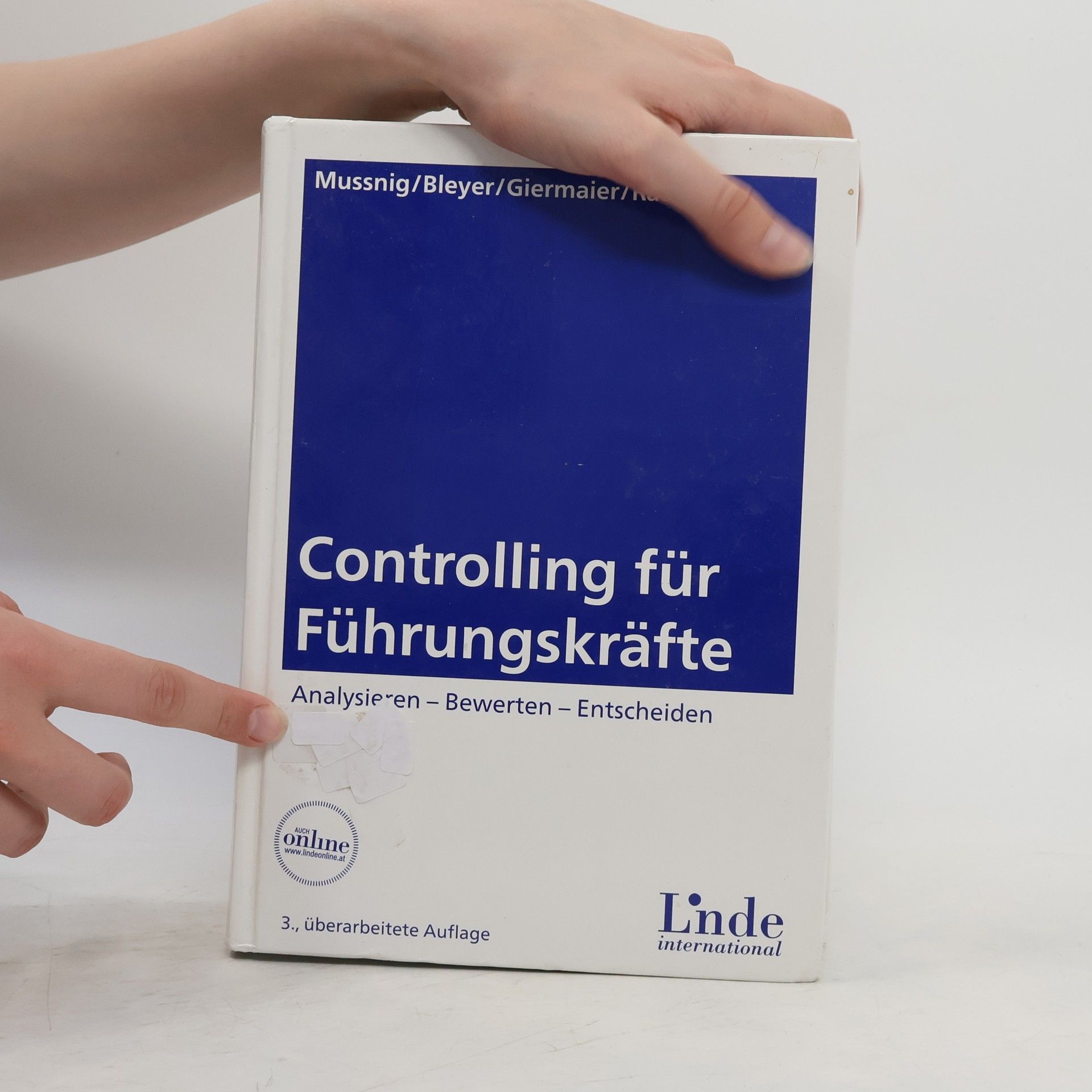 Werner Mussnig Controlling für Führungskräfte - 3., überarbeitete Auflage