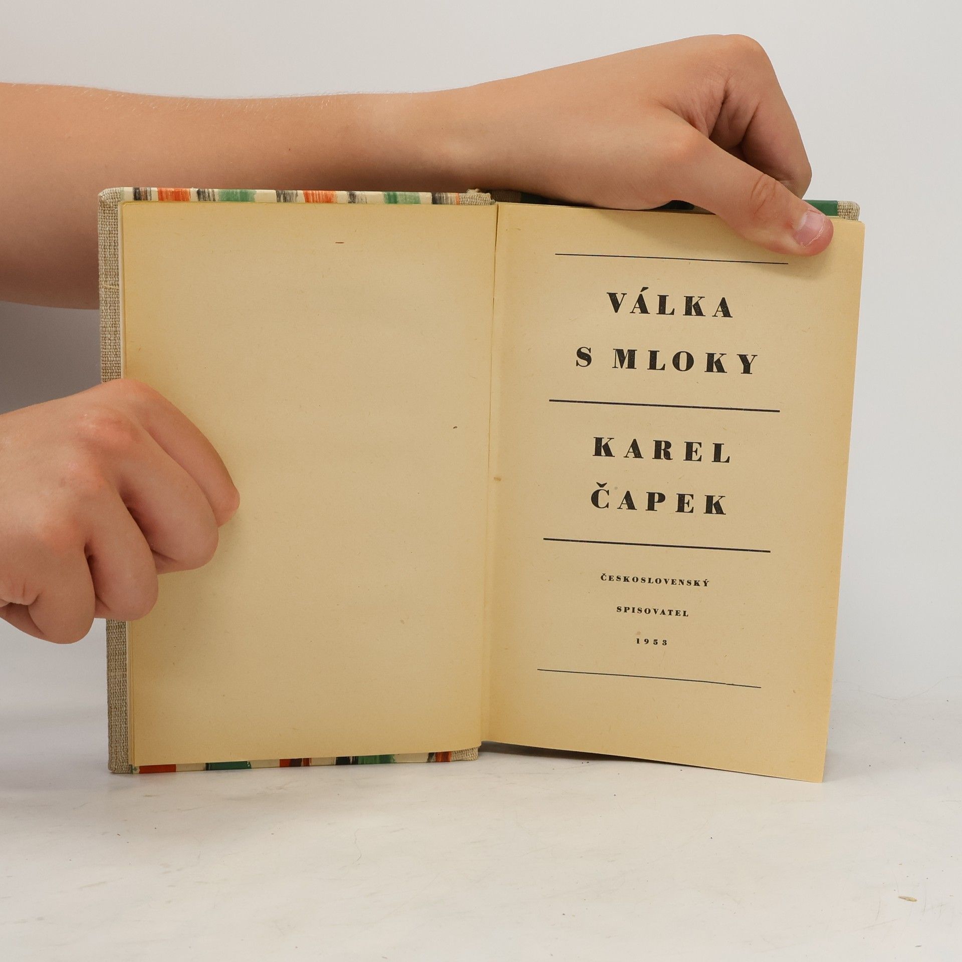 Karel Čapek Válka s mloky