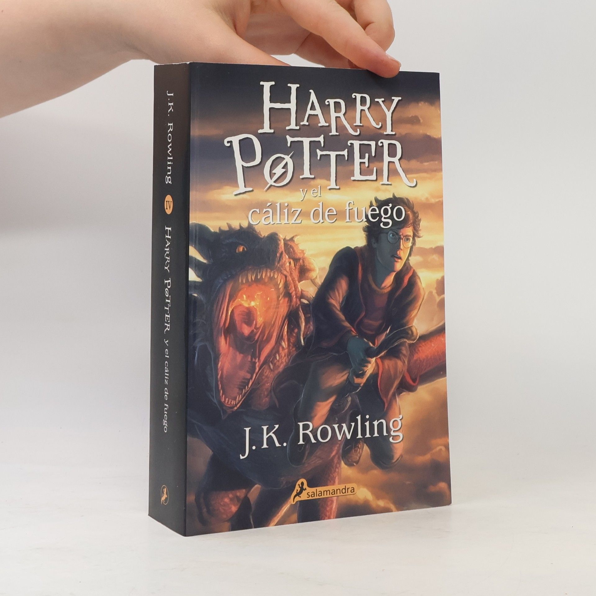 J. K. Rowling Harry Potter y El Caliz de Fuego