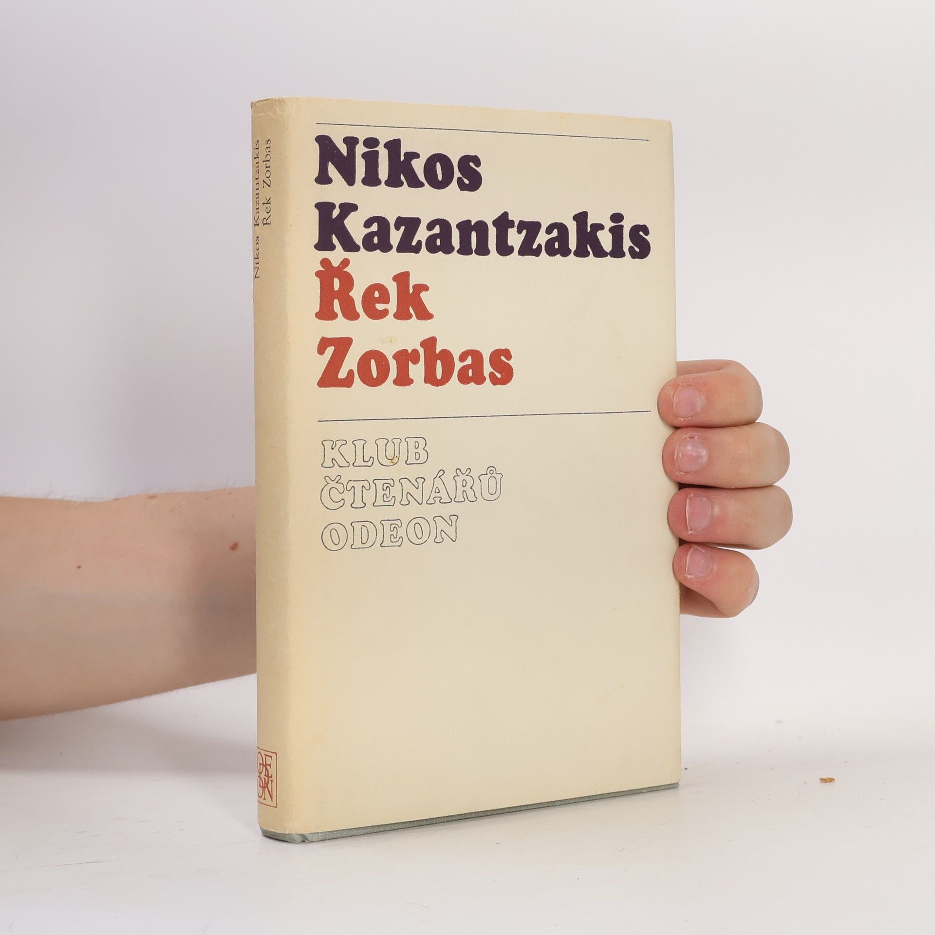 Nikos Kazantzakis Řek Zorbas