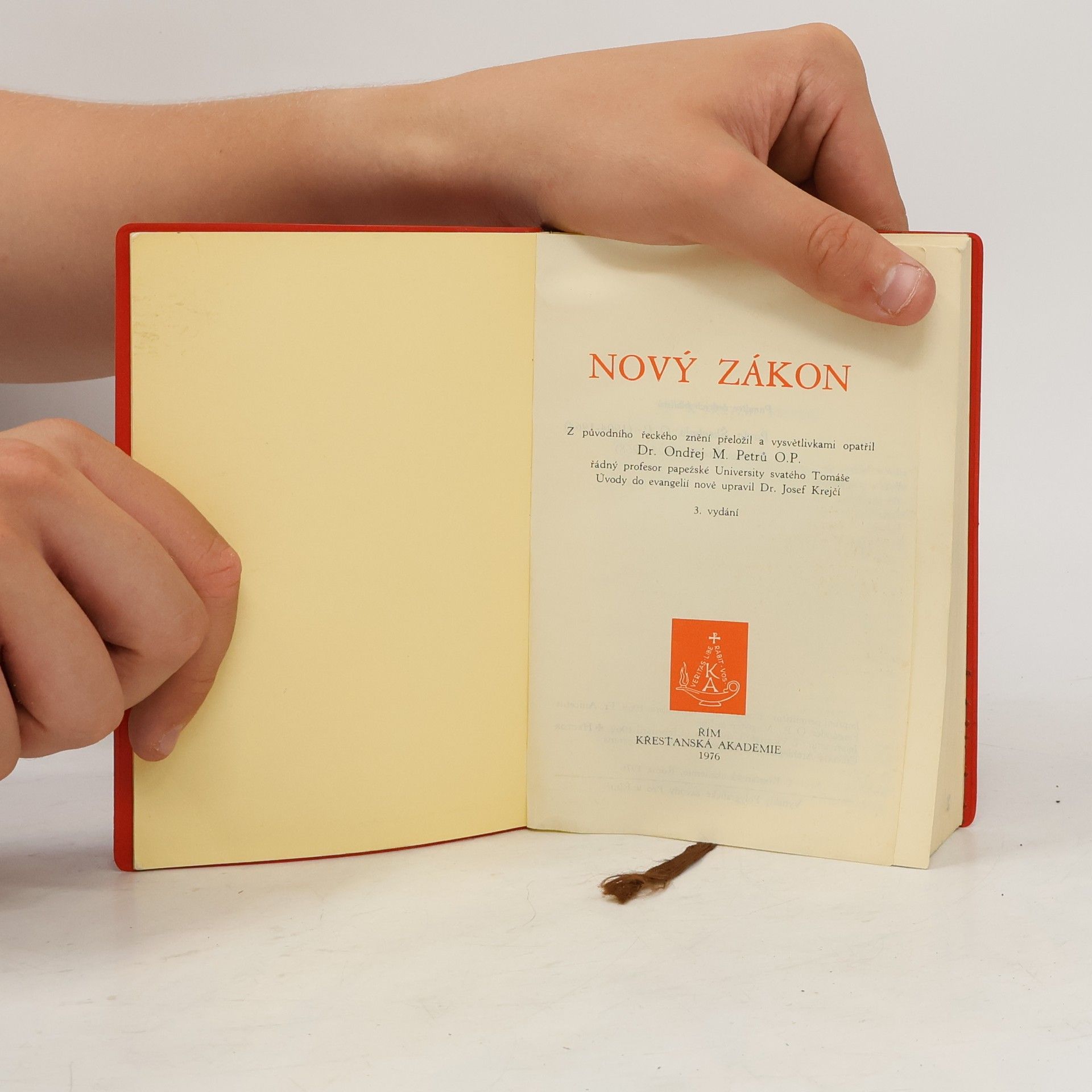 Ondřej M. Petrů Nový zákon