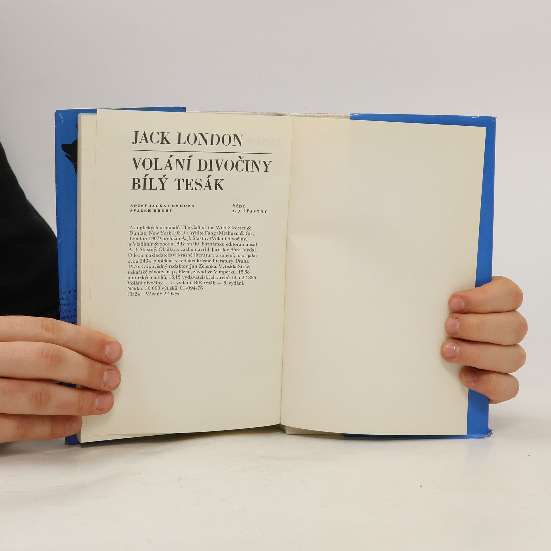 Jack London Volání divočiny. Bílý tesák