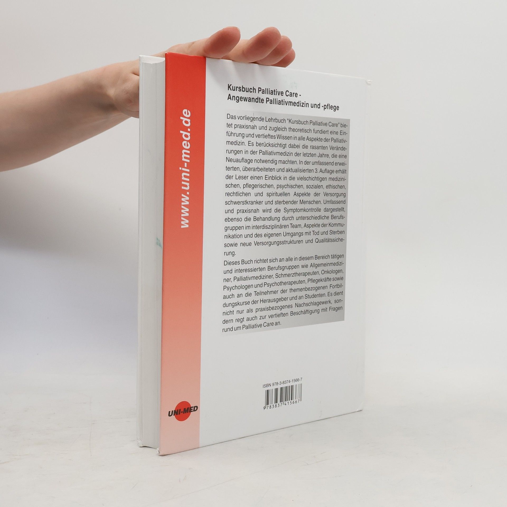 Hubertus Kayser Kursbuch Palliative Care - 3. Auflage