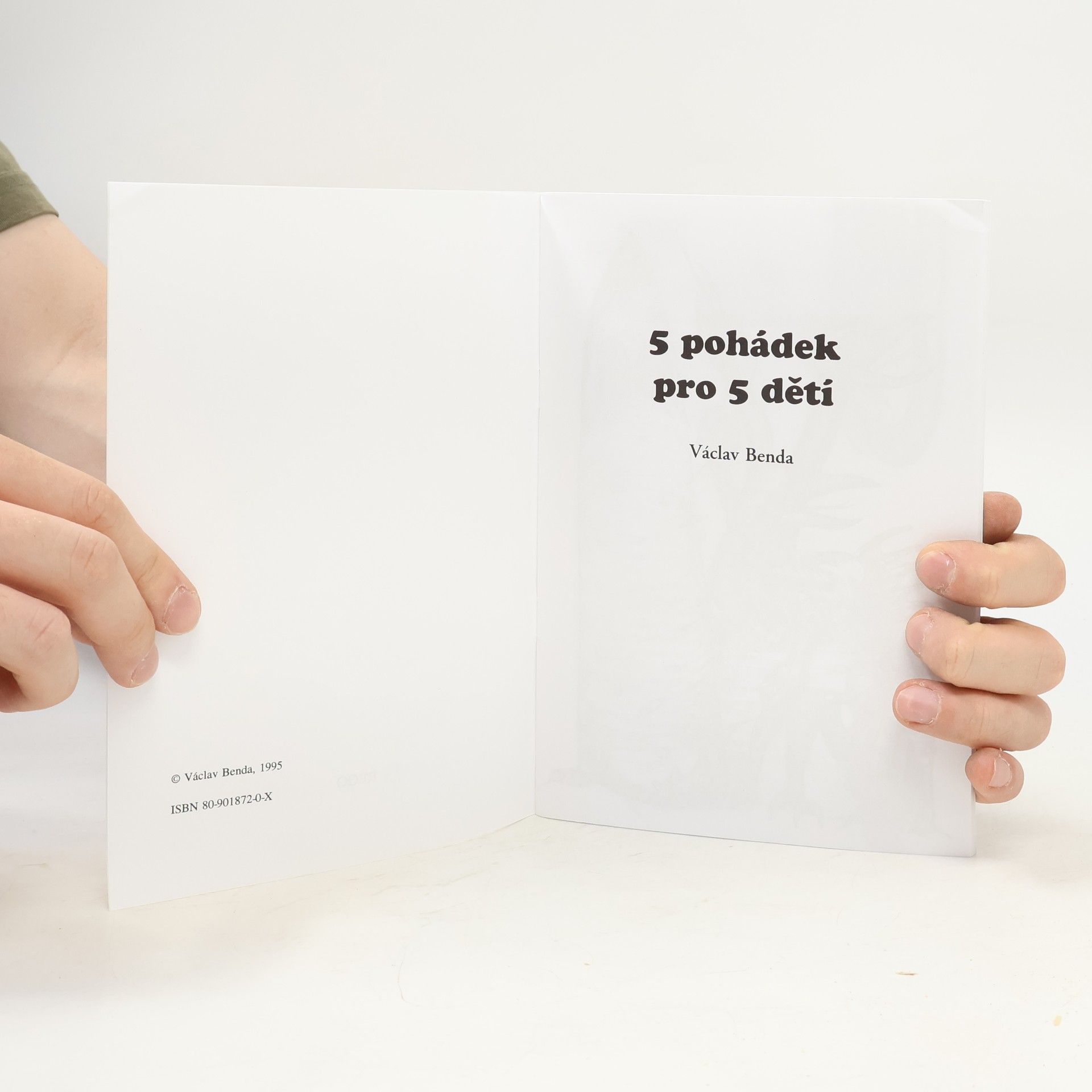 Václav Benda 5 pohádek pro 5 dětí