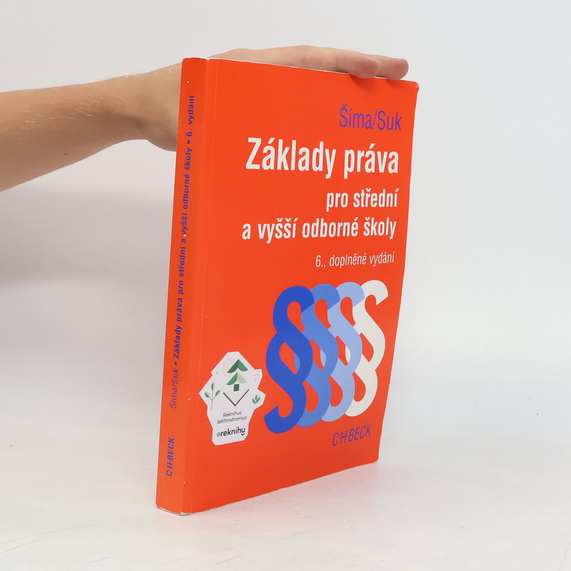 Alexander Šíma Základy práva pro střední a vyšší odborné školy