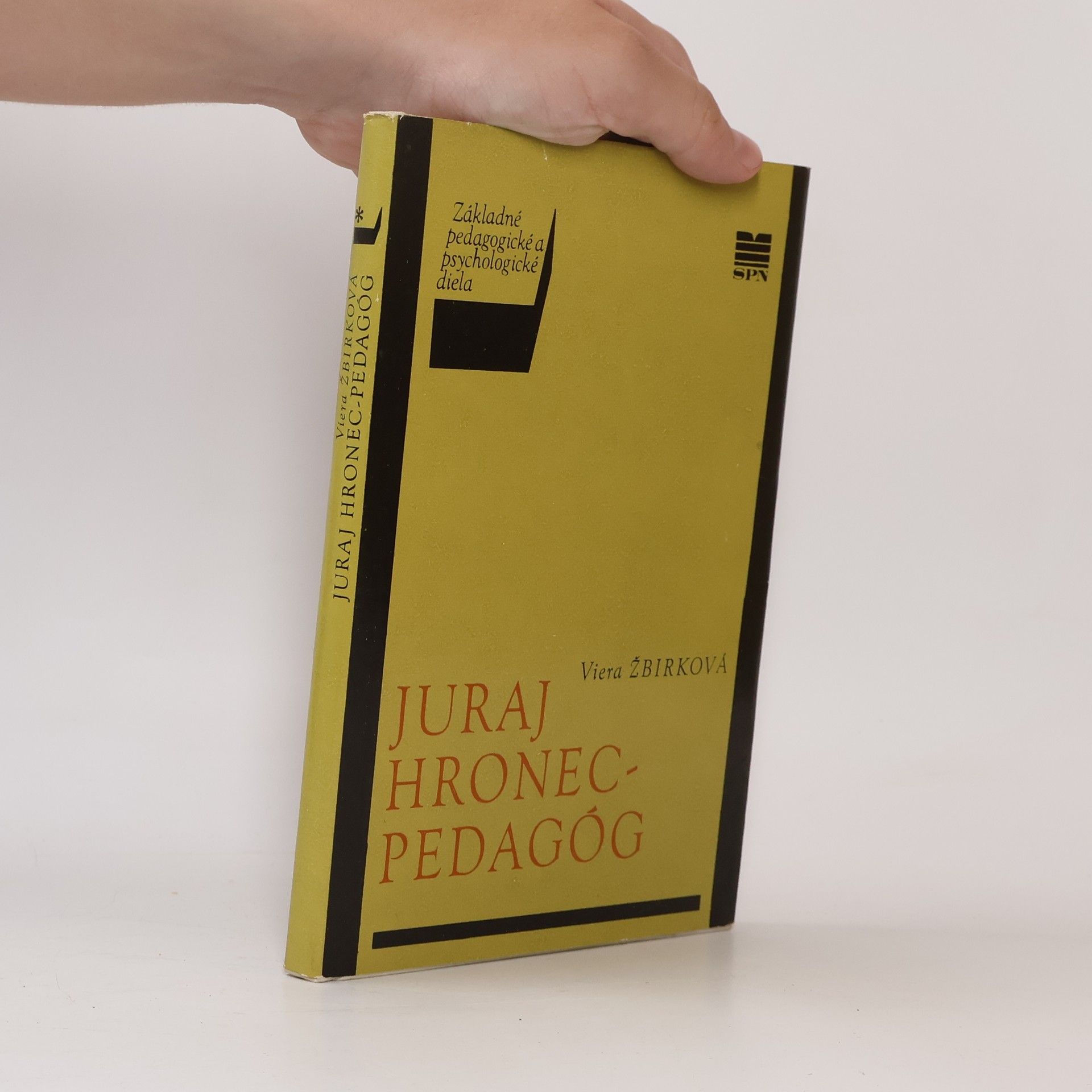 Viera Žbirková Juraj Hronec. Pedagóg