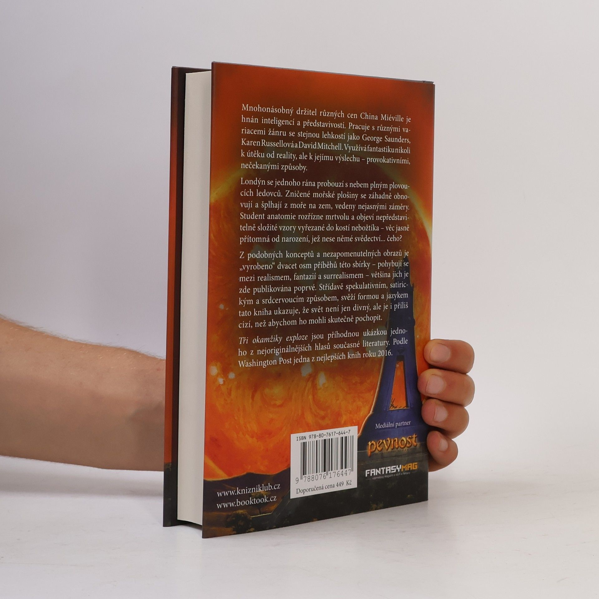 China Miéville Tři okamžiky exploze