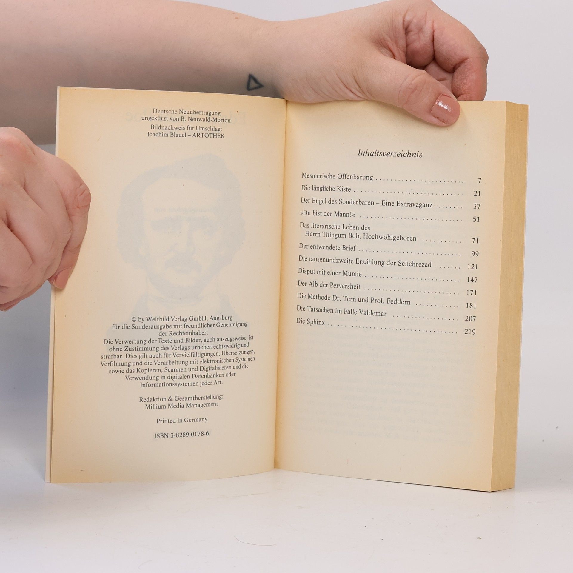Edgar Allan Poe Sämtliche Werke Erzählungen 5