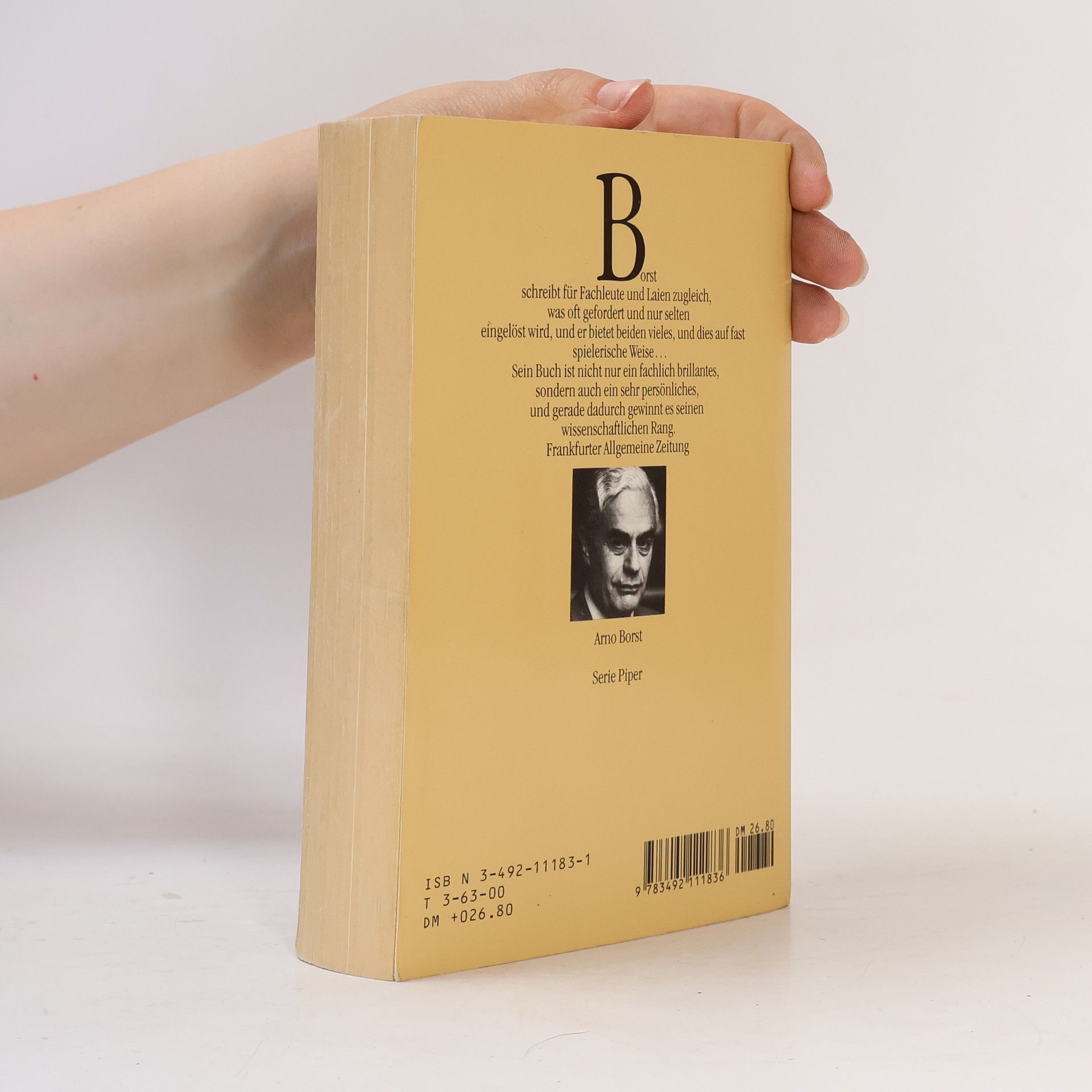 Arno Borst Barbaren, Ketzer und Artisten