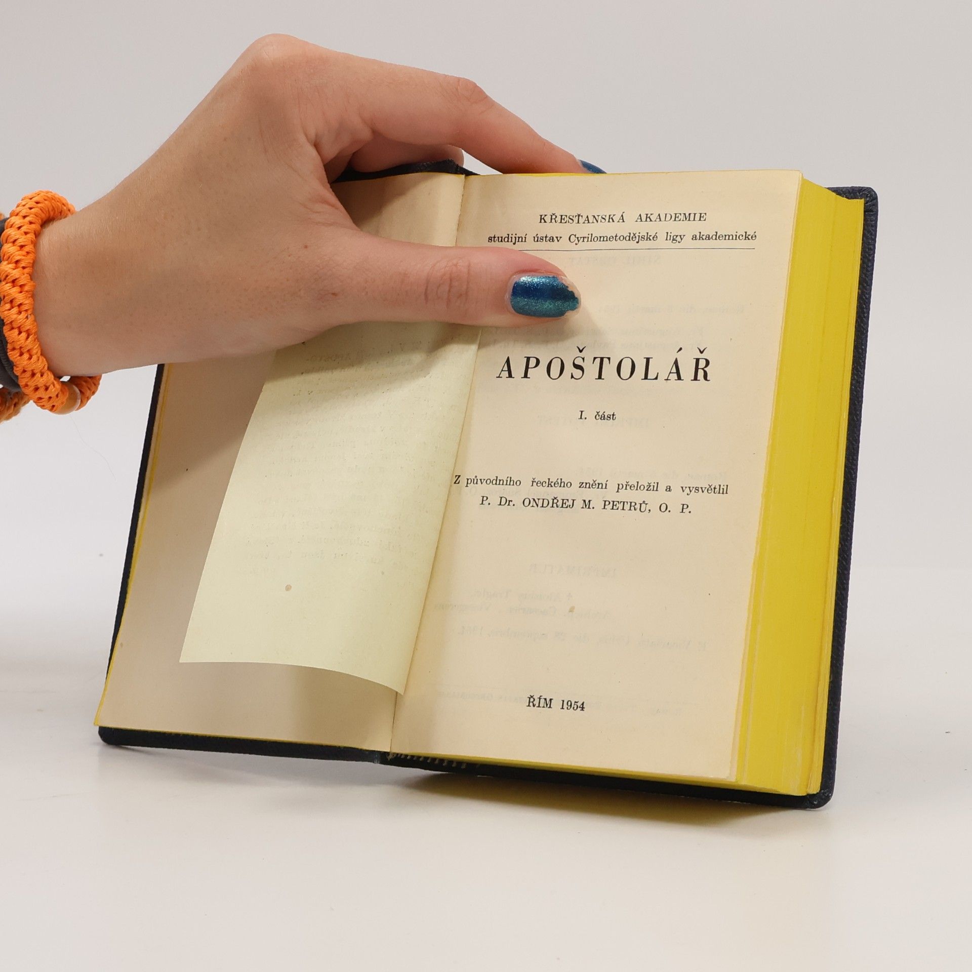 Ondřej M. Petrů Apoštolář I. část