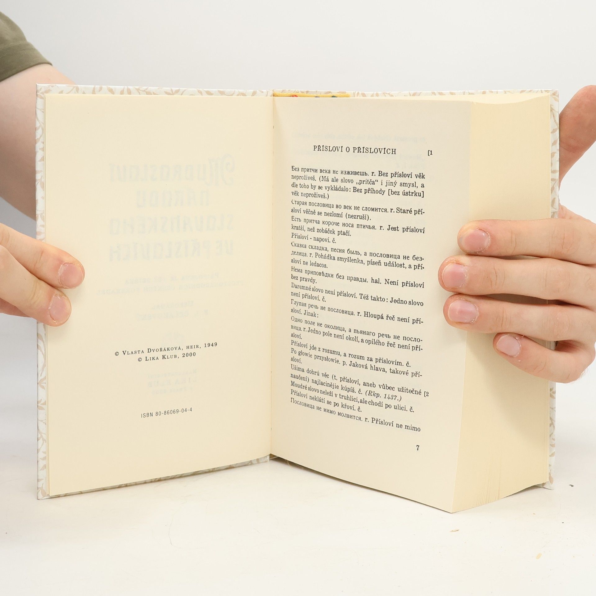 František Ladislav Čelakovský Mudrosloví národu slovanského ve příslovích