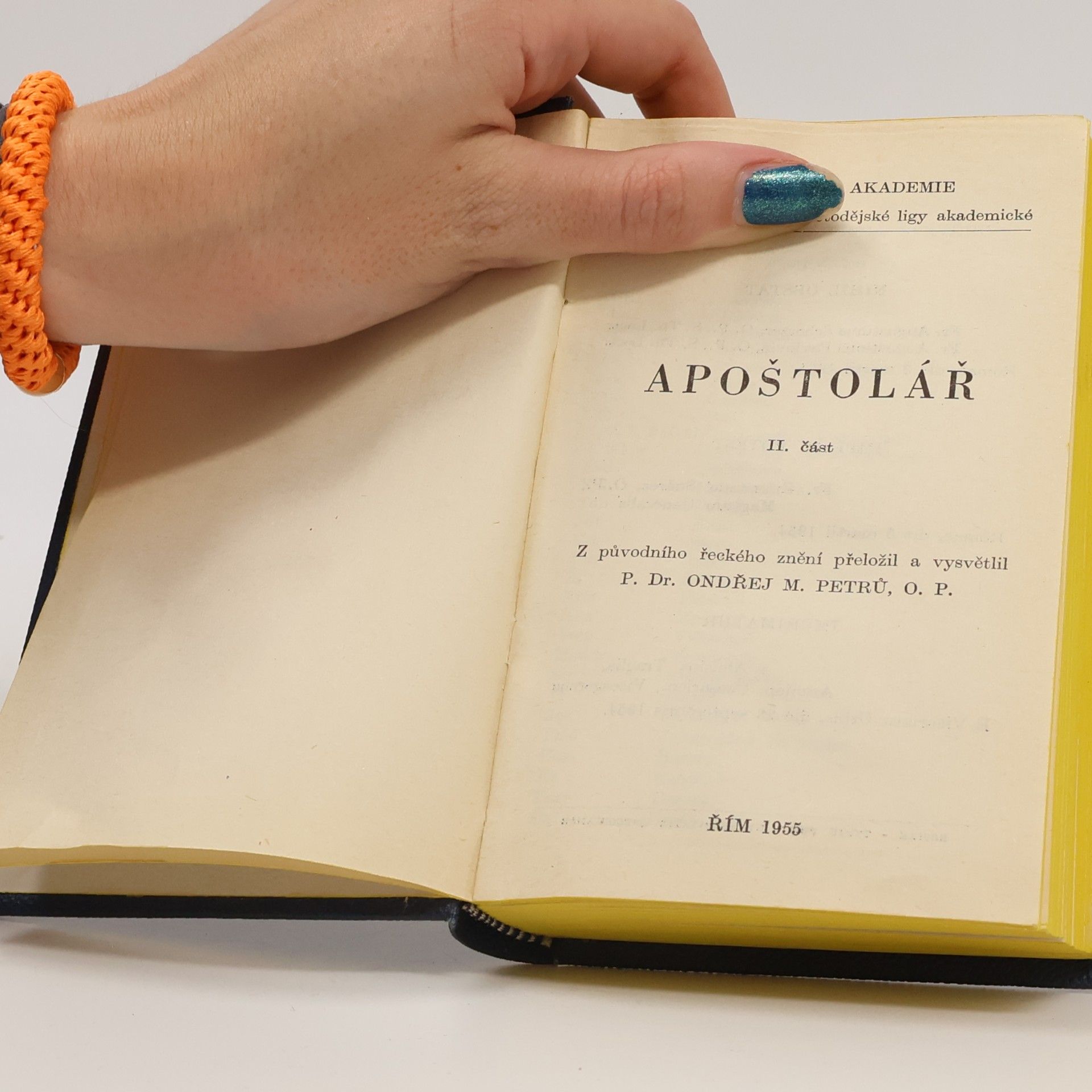 Ondřej Petrů Apoštolář II. část