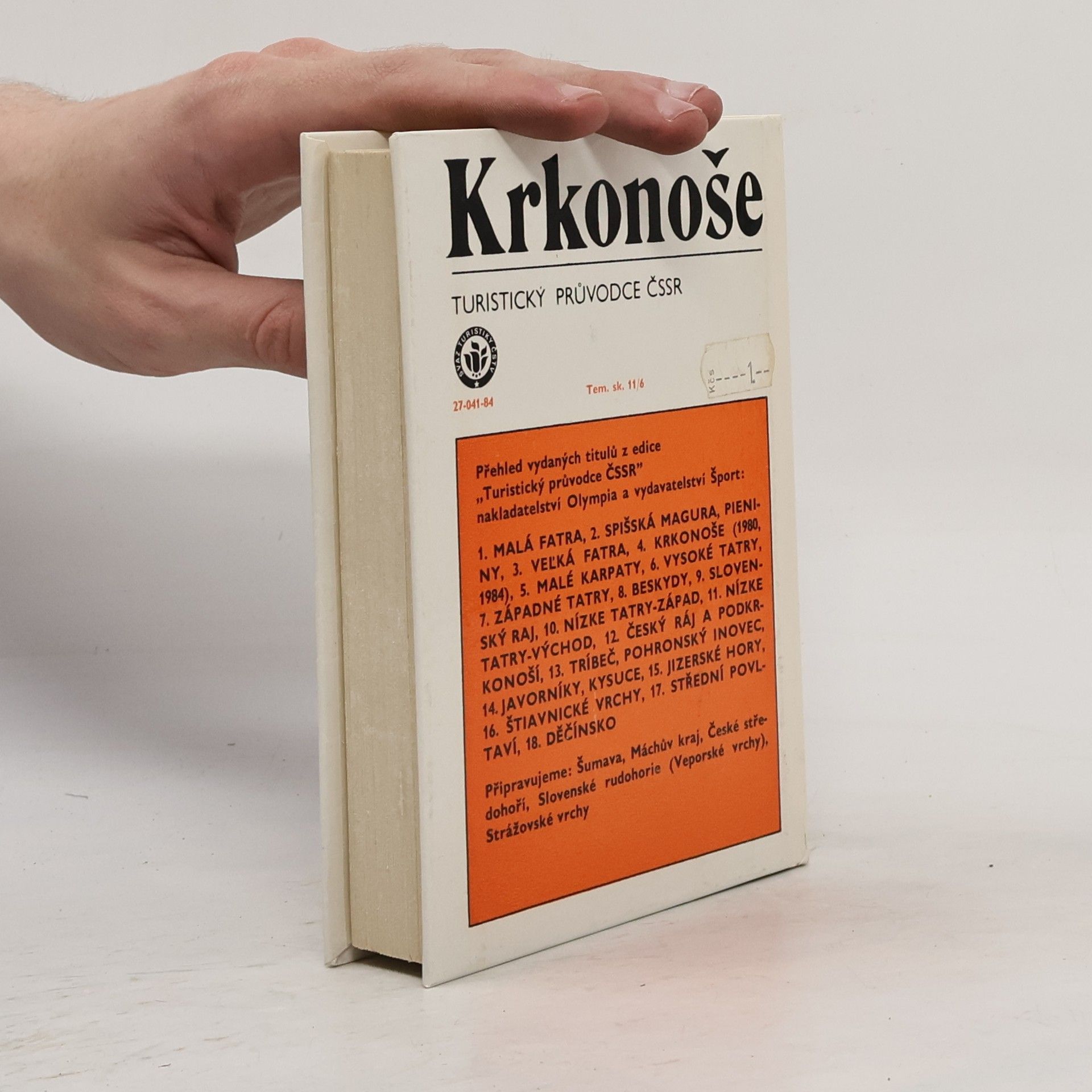 Kolektiv autorů Krkonoše. Turistický průvodce ČSSR