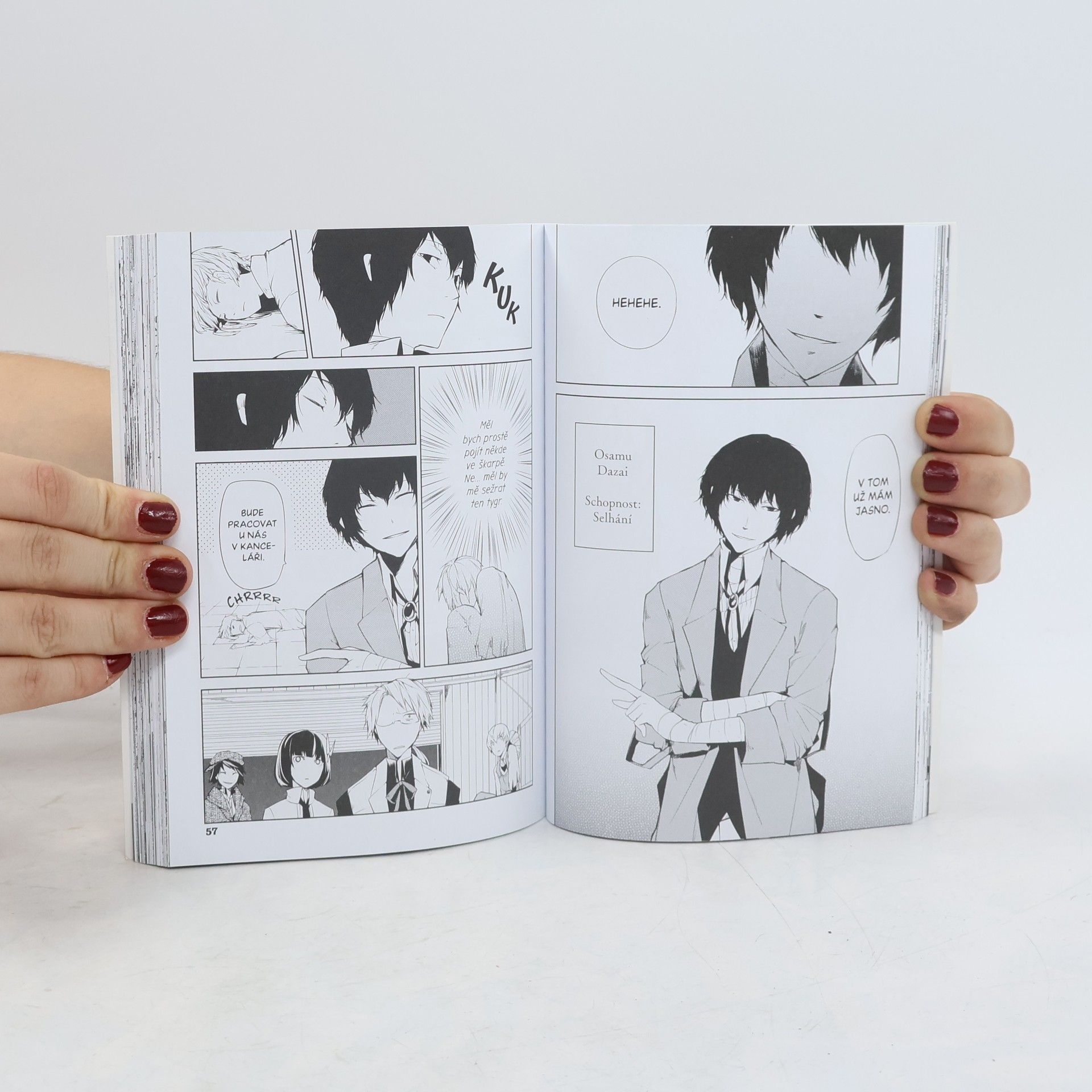 Kafka Asagiri Toulaví literáti. Bungó Stray Dogs 01
