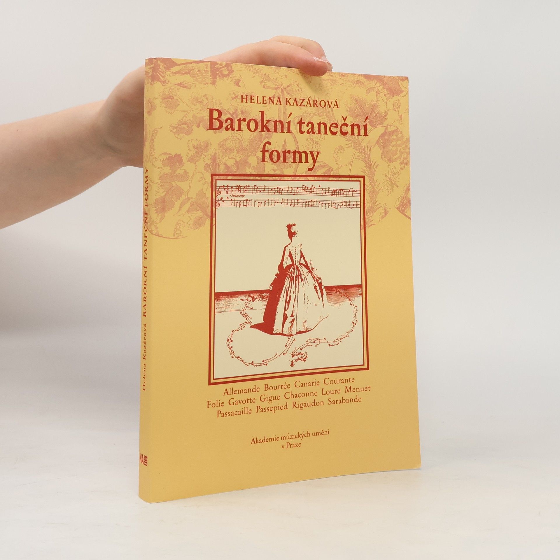 Helena Kazárová Barokní taneční formy I. a II. díl (1 svazek)