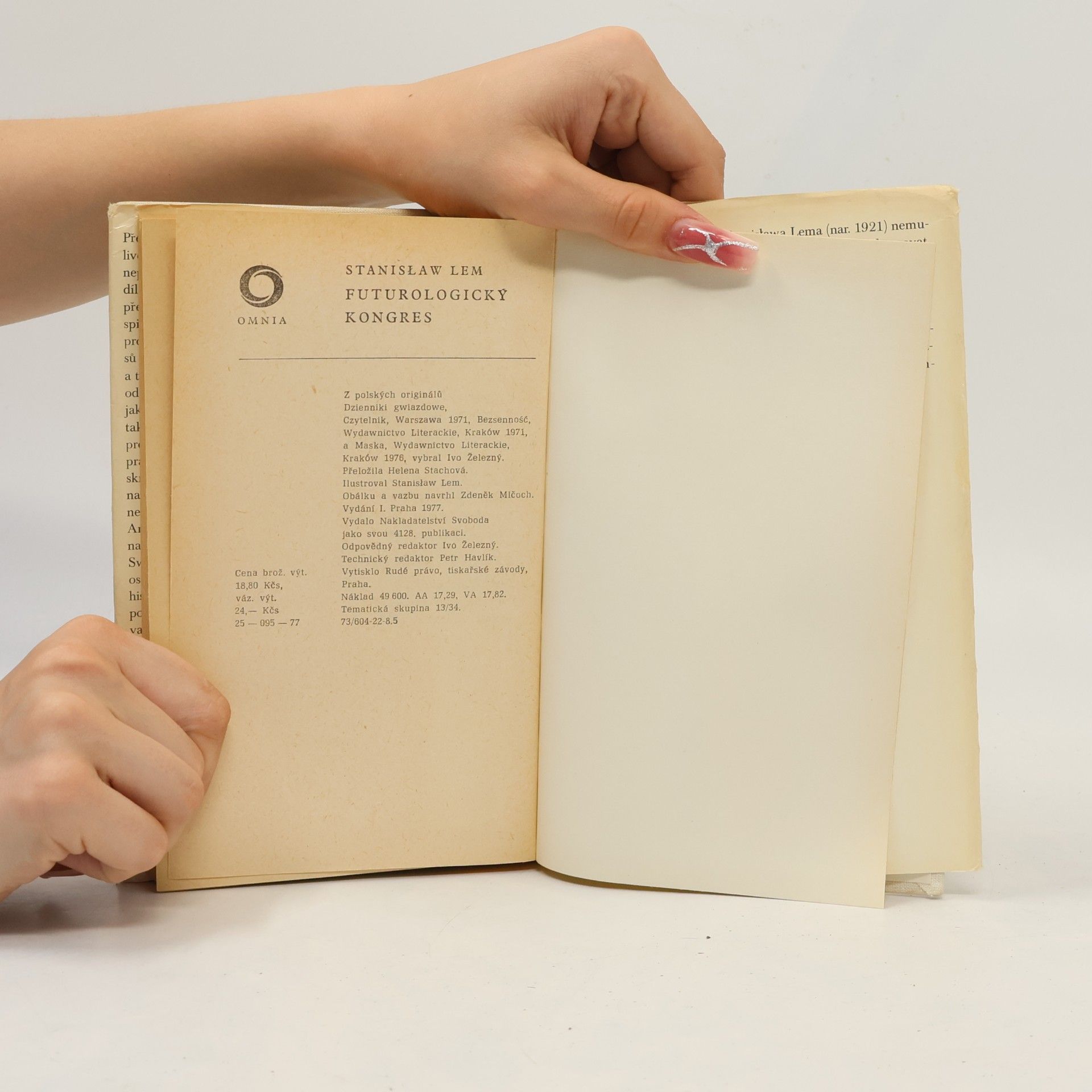 Stanisław Lem Futurologický kongres