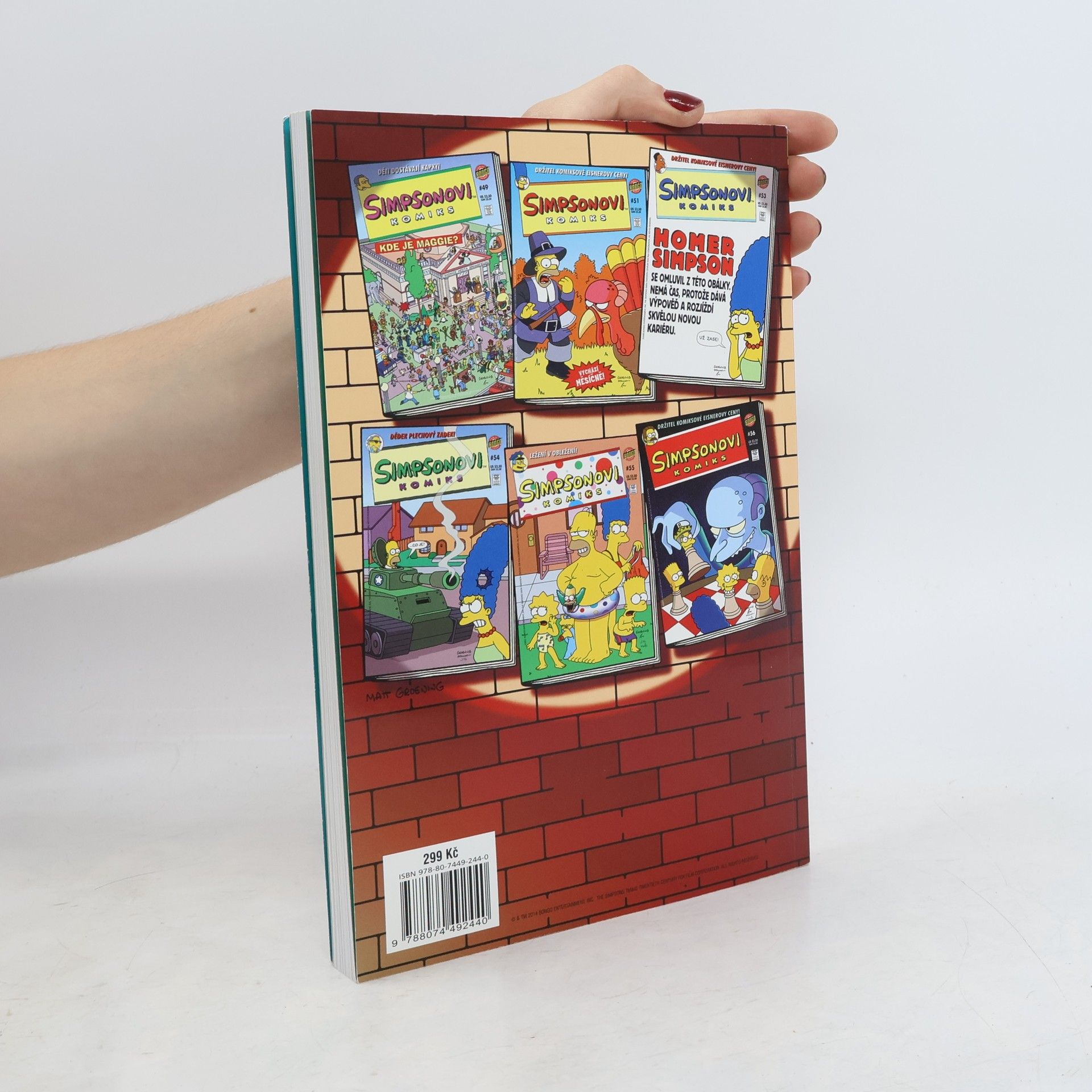 Matt Groening Simpsonovi: Komiks k popukání