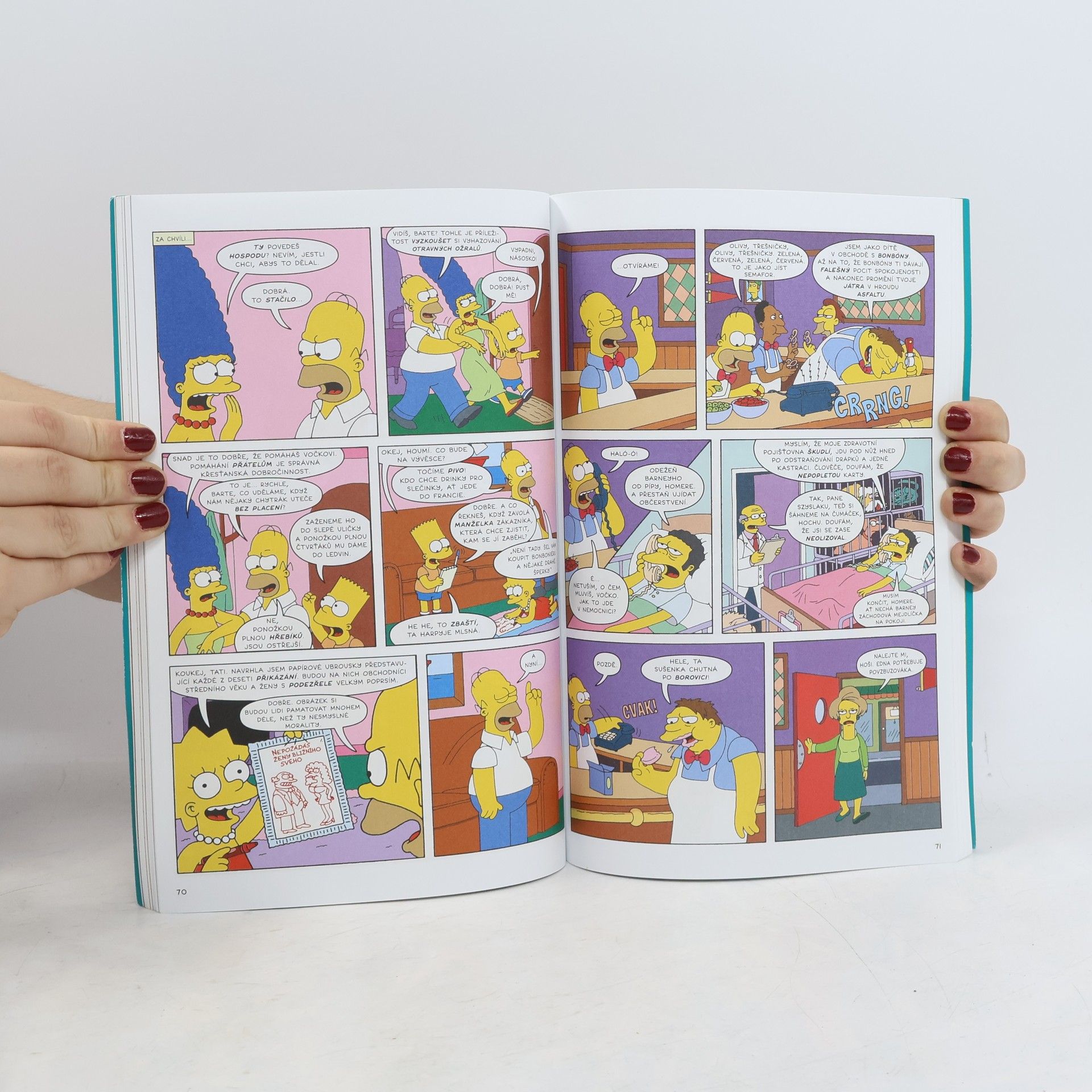 Matt Groening Simpsonovi: Komiks k popukání