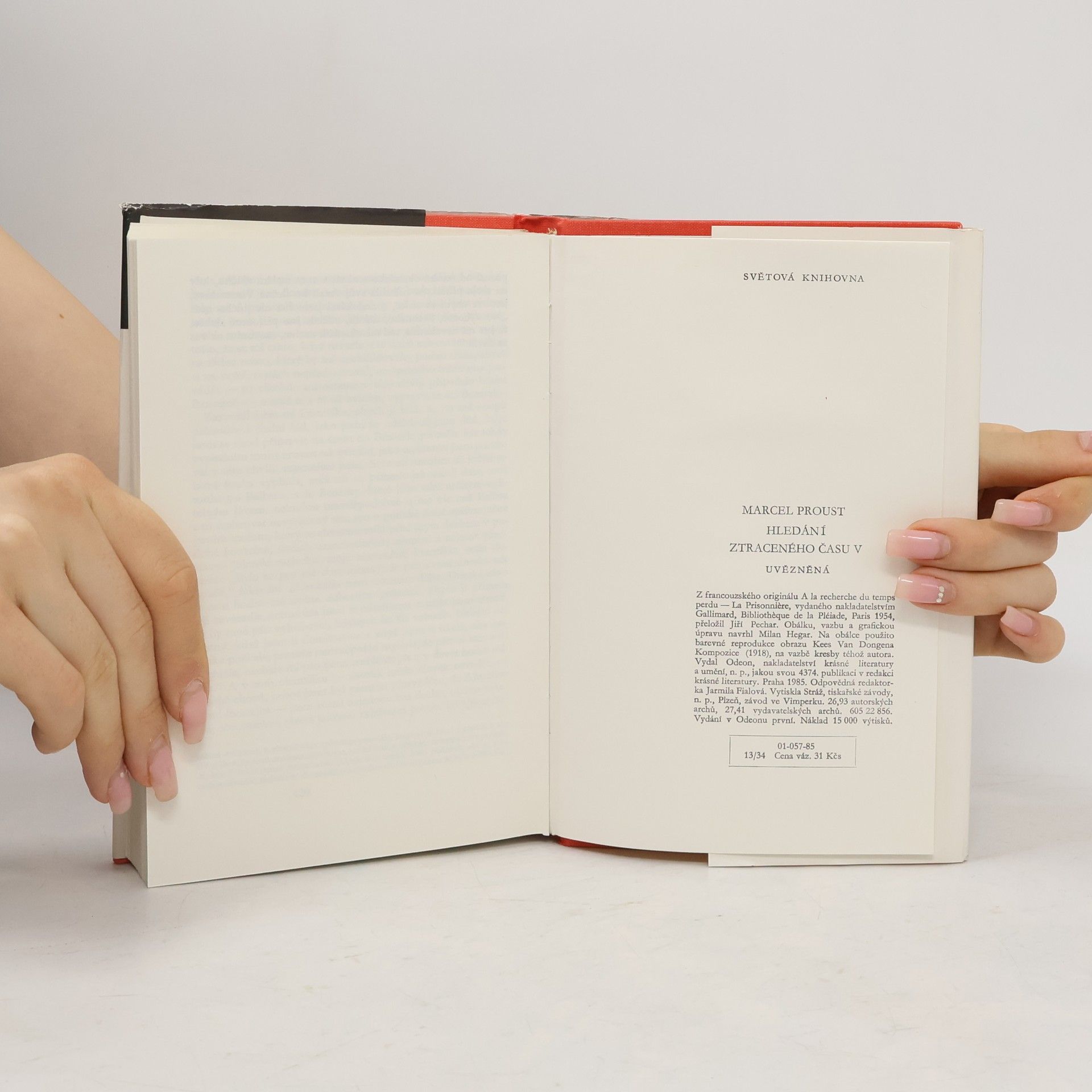Marcel Proust Hledání ztraceného času V
