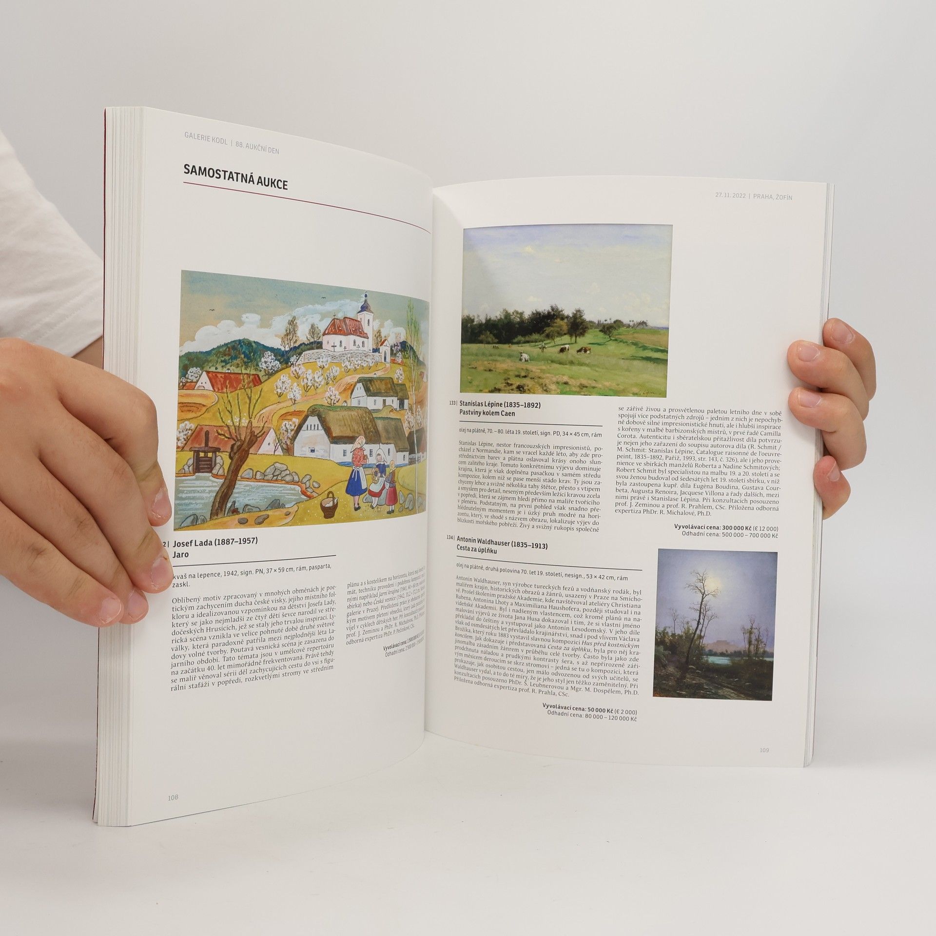Autorenkollektiv 88. aukční den Galerie Kodl